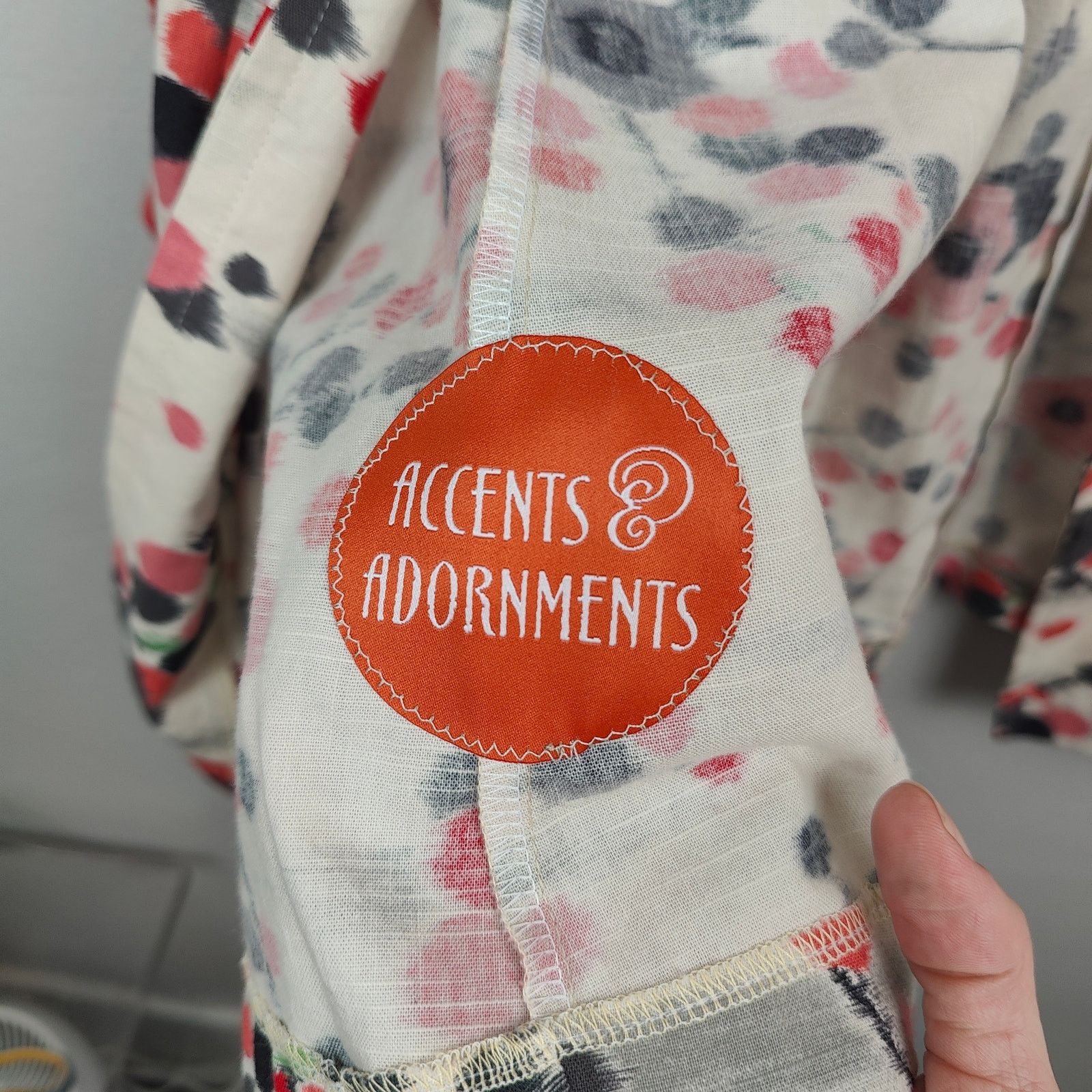 Other Accents & Adornments Blazer Womens Medium White Pink Size M / US 6-8 / IT 42-44 - 6 Thumbnail