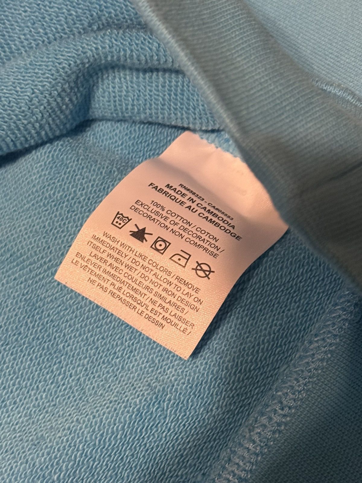 Nike Nike Sky Blue Crewneck Sweatshirt XLarge Size US XL / EU 56 / 4 - 6 Thumbnail