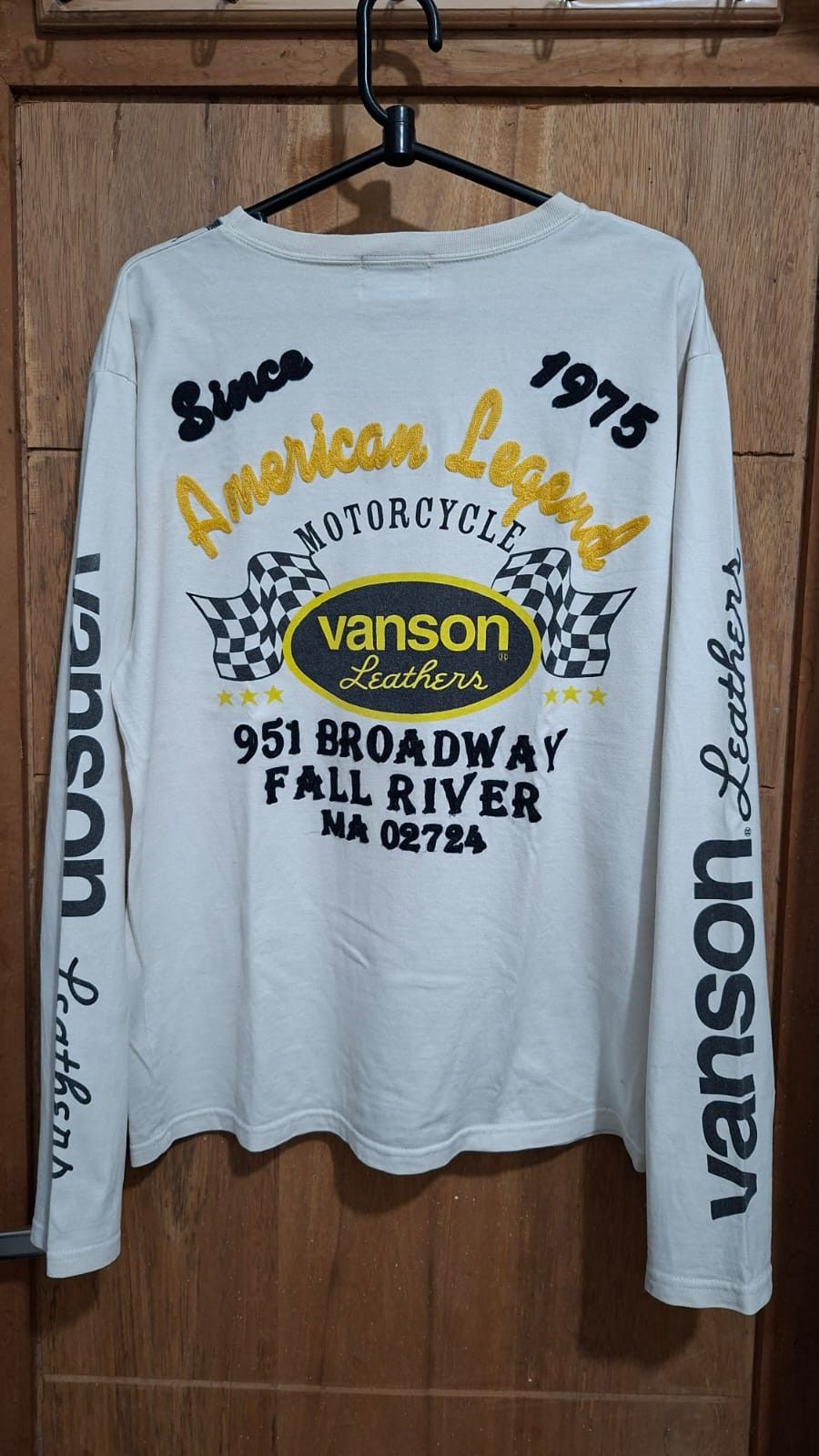 Vanson Leathers Vanson Embroidery Patch Motorcycle/American Casual Design Size US L / EU 52-54 / 3 - 1 Thumbnail