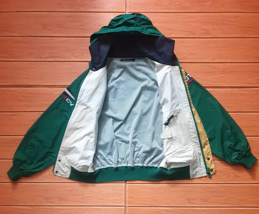 Nautica Vintage Nautica green Hoodie Jacket Size US M / EU 48-50 / 2 - 5 Thumbnail