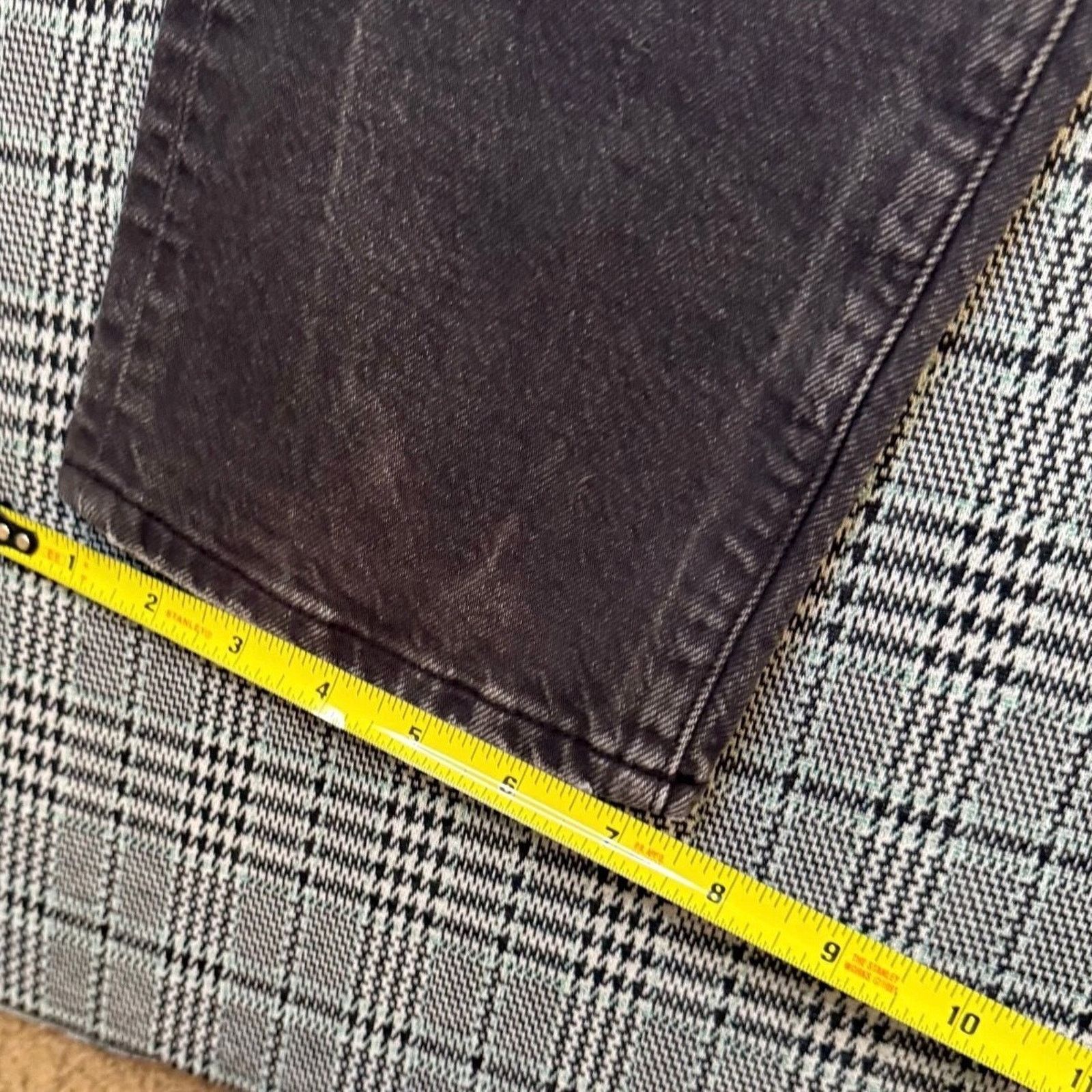 American Eagle Outfitters American Eagle Men Jeans Black Denim Stretch EasyFlex 29x32 Size US 29 - 7 Thumbnail