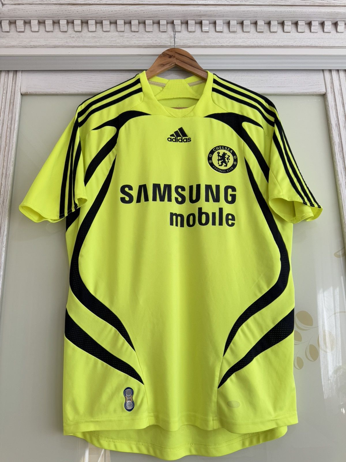 Adidas × Vintage Chelsea 2007-2008 Away Soccer Jersey Football Kit Shirt Size US M / EU 48-50 / 2 - 5 Thumbnail