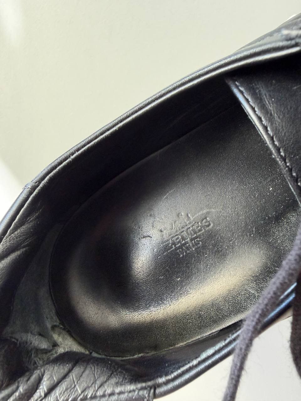 Hermes HERMES ATHLETIC LOW SNEAKERS SHOES IN BLACK SIZE 43.5 Size US 10.5 / EU 43-44 - 6 Thumbnail