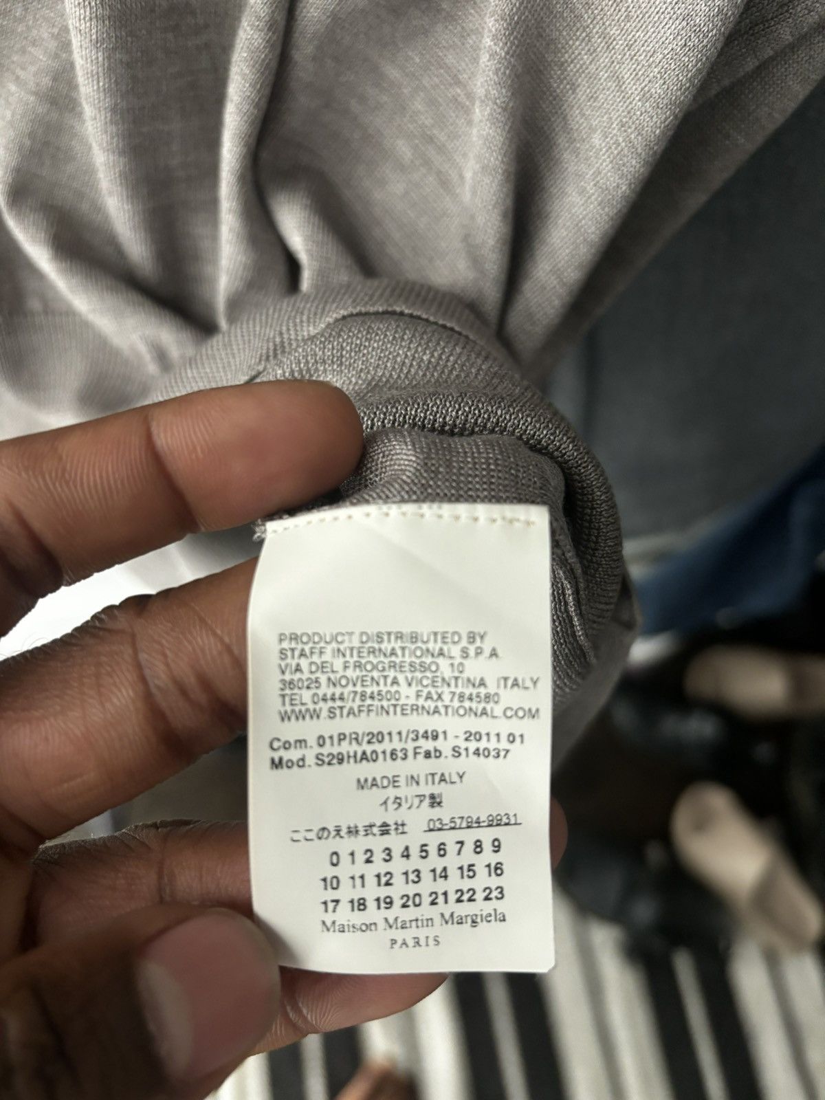 Maison Margiela Maison Margiela Long Cashmere Sweater Size US L / EU 52-54 / 3 - 5 Thumbnail