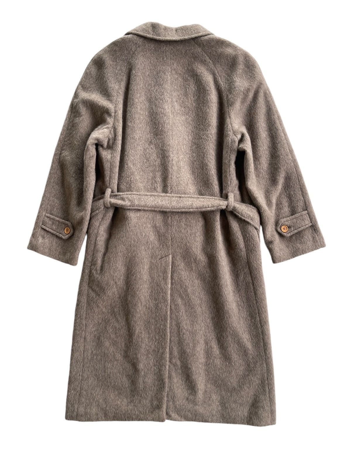 Cacharel Cacharel Mohair Overcoat Size L / US 10 / IT 46 - 4 Thumbnail