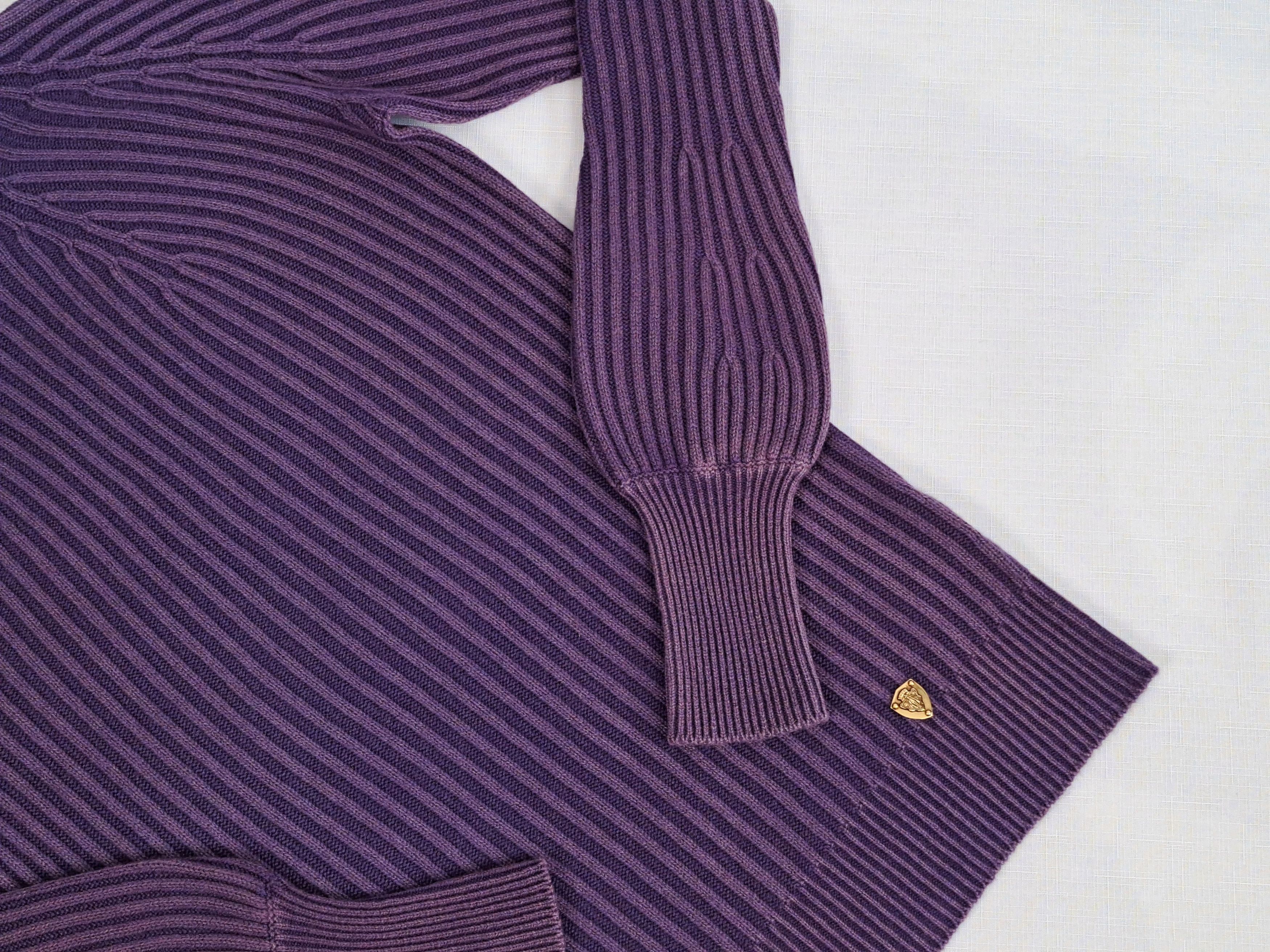 Gucci GUCCI aging effect cashmere turtleneck. Size S Size S / US 4 / IT 40 - 6 Thumbnail