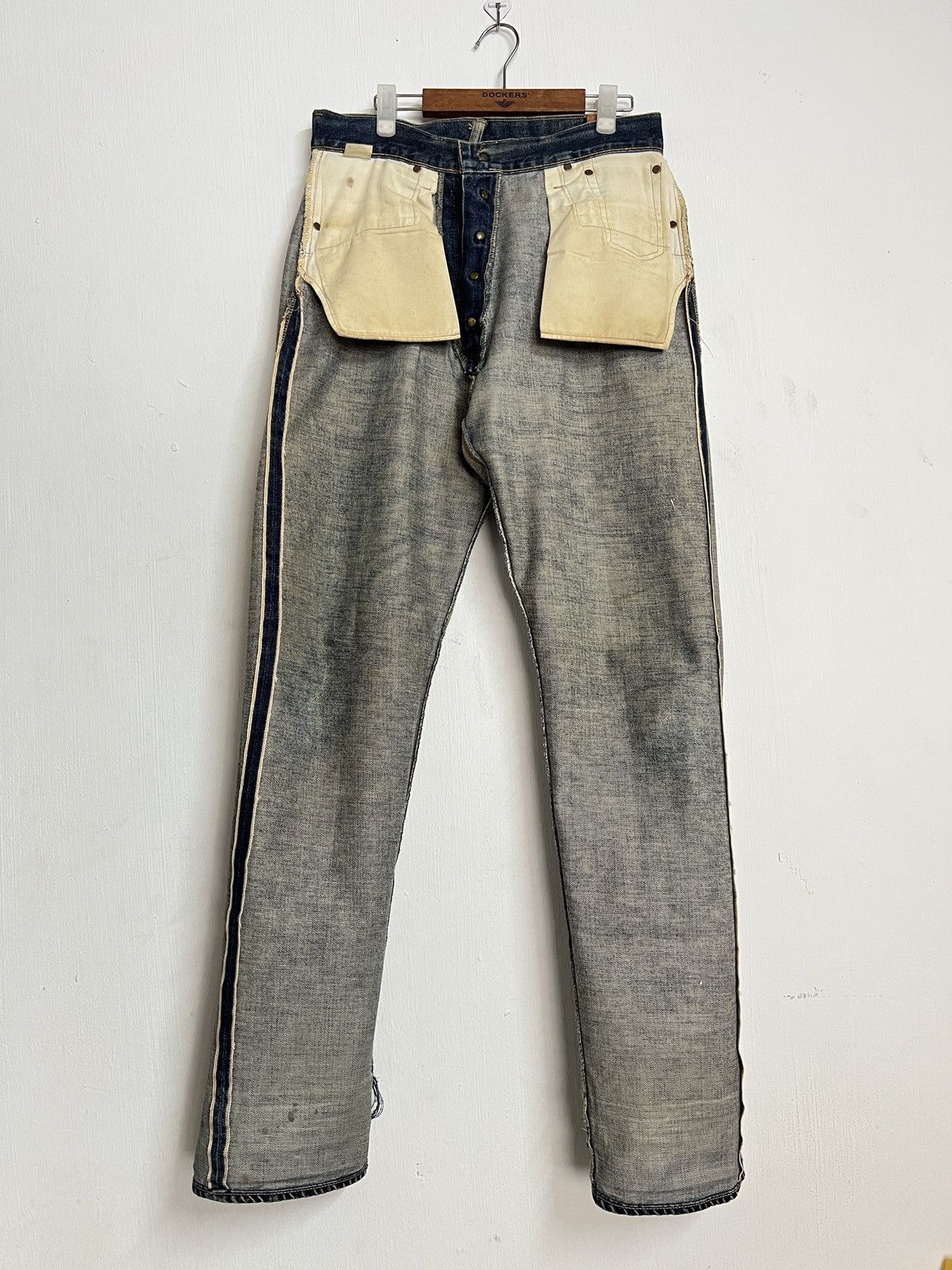 Evisu 🔥HOT DROPS🔥 Vintage Evis Selvedge Denim Jeans Size US 32 / EU 48 - 9 Thumbnail