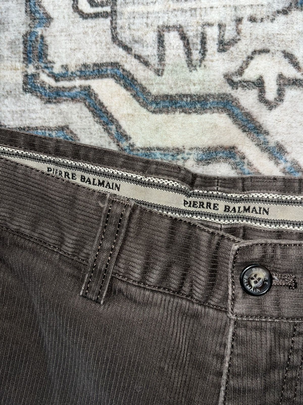 Pierre Balmain Pierre Balmain Ribbed Trousers Size US 29 - 2 Thumbnail
