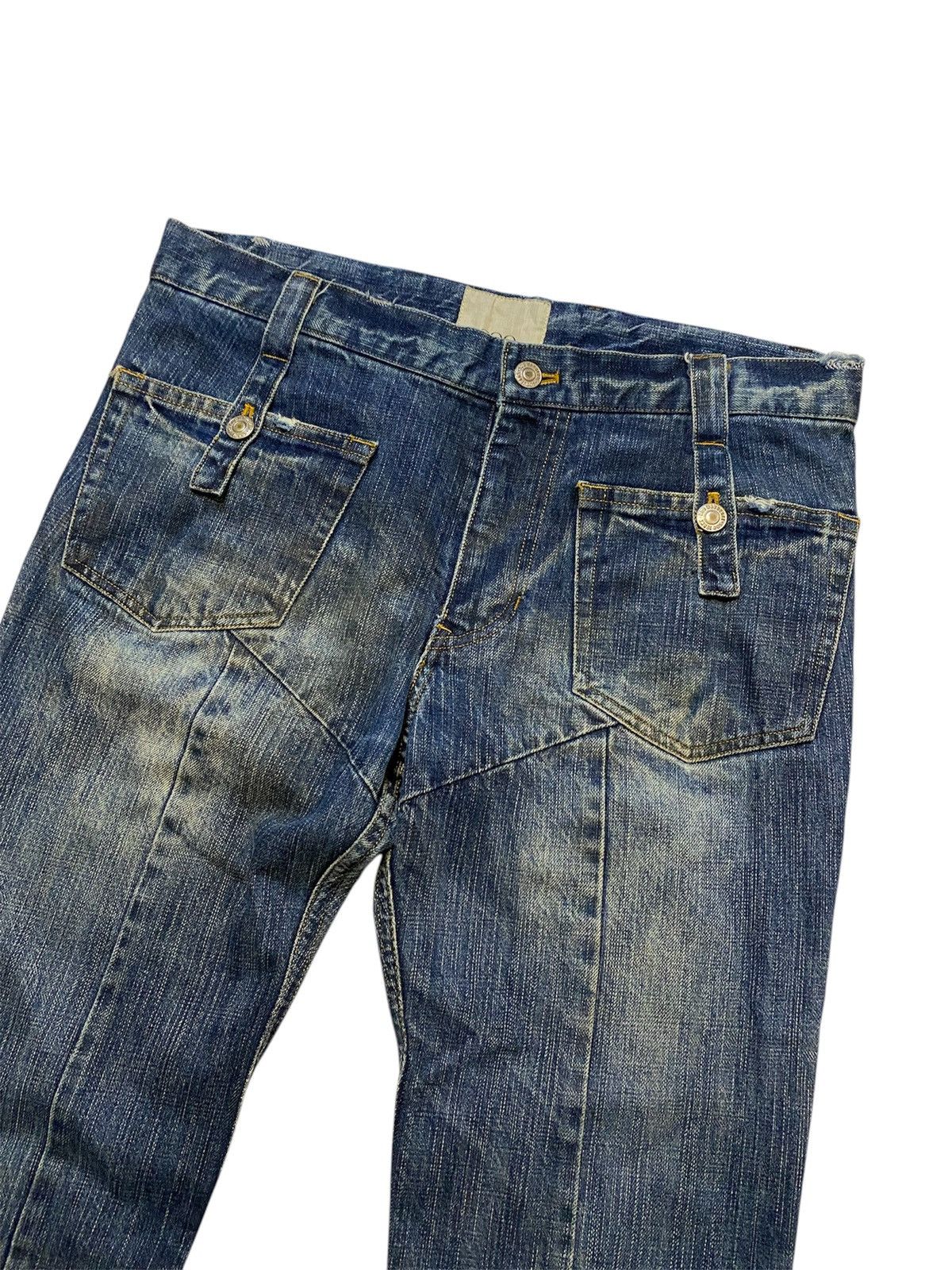 If Six Was Nine × Japanese Brand × Soe Japanese Brand SOE Spring Summer 2005 Denim Pants Size US 33 - 4 Thumbnail
