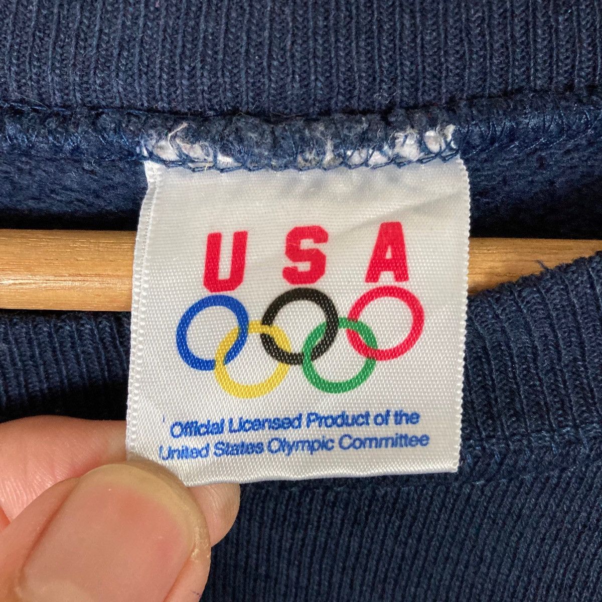 JCPenney Vintage USA Olympic by JC Penney Pullover Jumper Sweatshirt Size US L / EU 52-54 / 3 - 6 Thumbnail