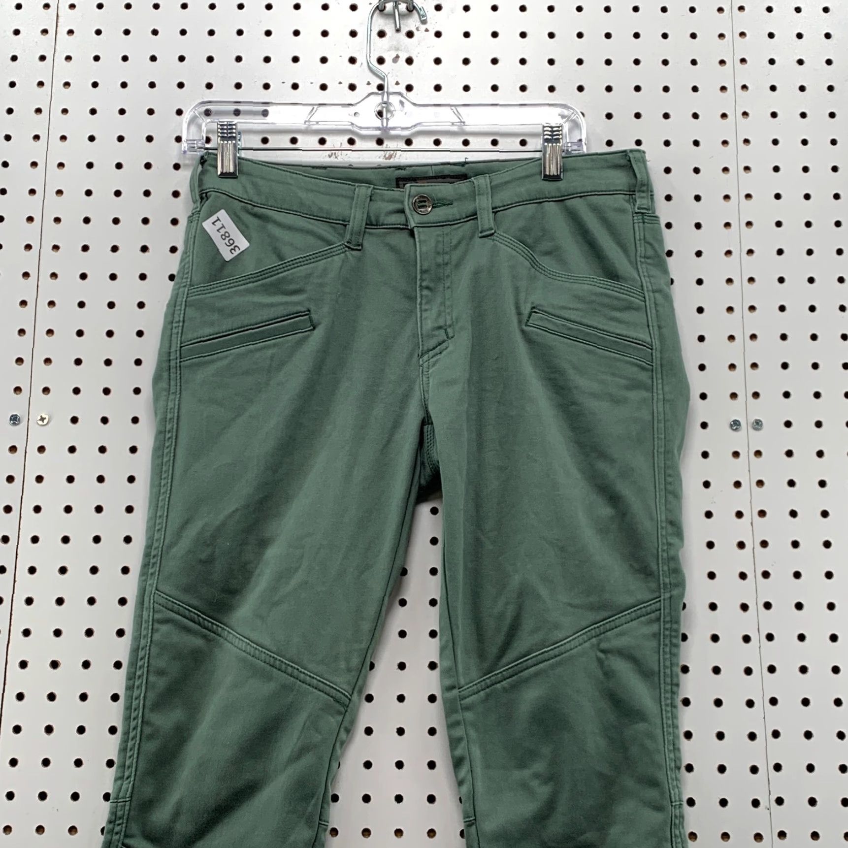 Vintage 5.11 Tactical Pants Womens Size 6 Green 30x28 Zip Ankle Slim Regular Inseam 28 in Size 28" / US 6 / IT 42 - 2 Thumbnail