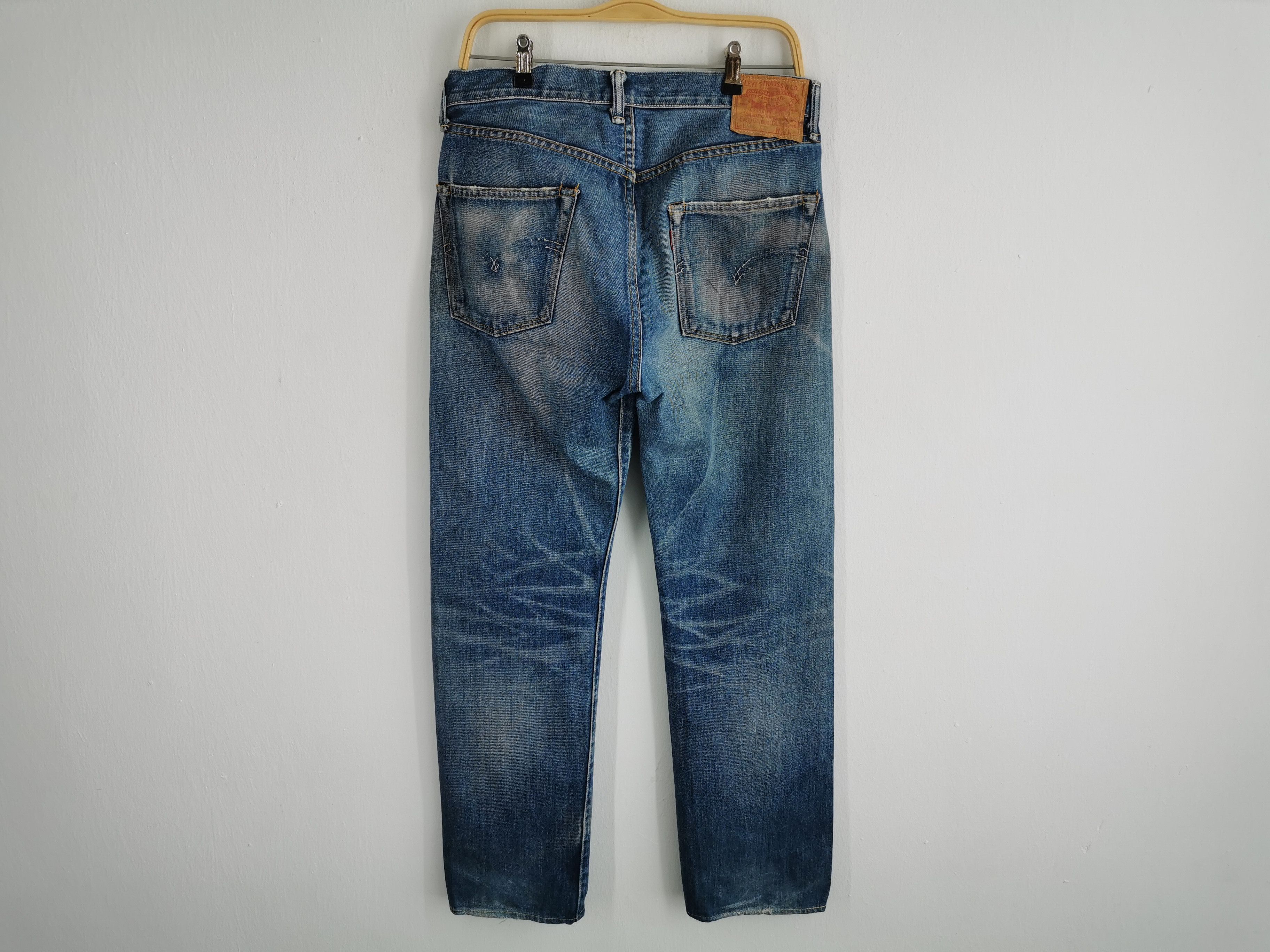Levi's × Vintage Vintage 90s Levis Lot 501XX Selvedge Rindem Denim Size US 31 - 1 Thumbnail