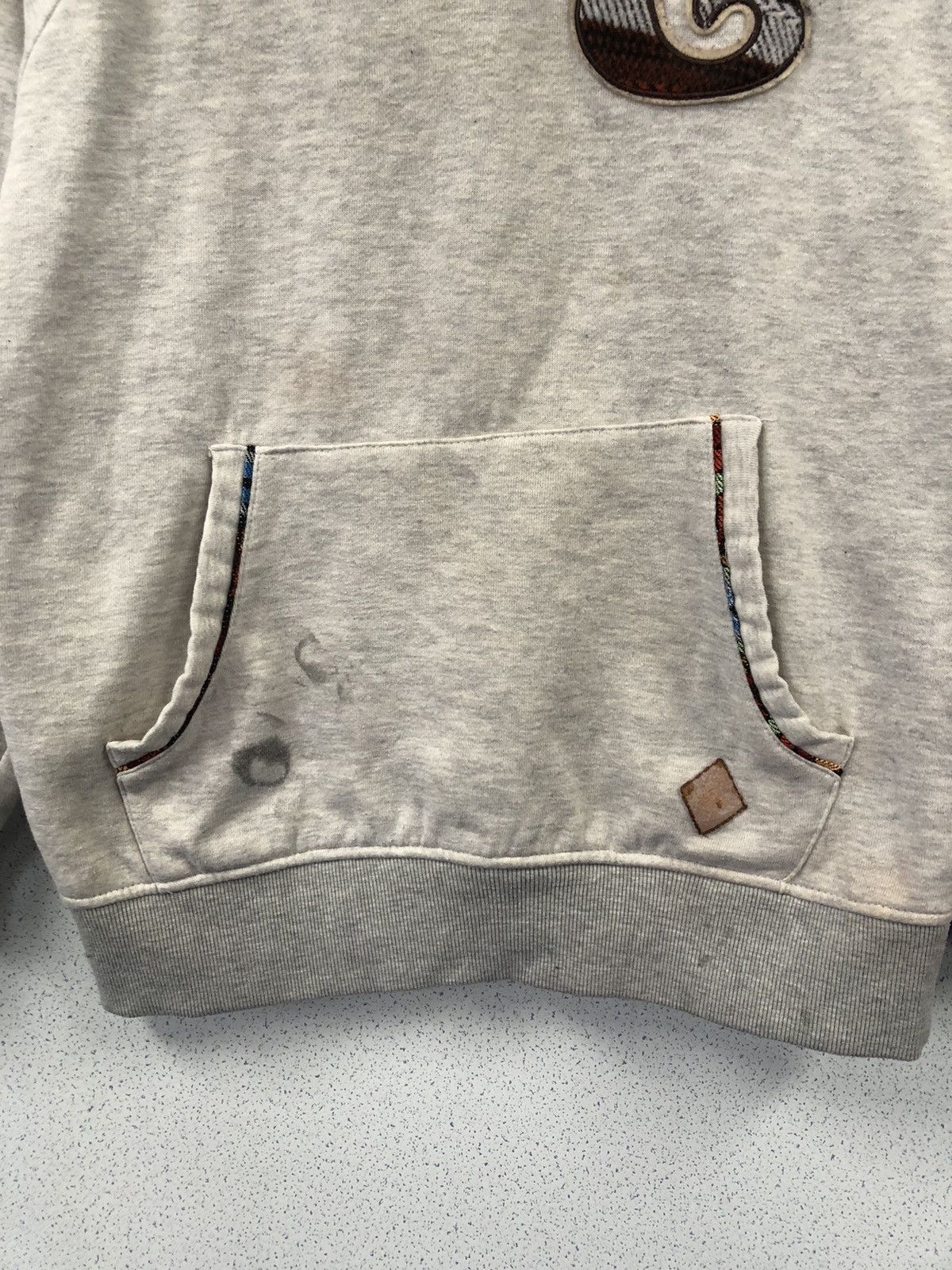 Japanese Brand ILLS Distressed Hoodie Size M / US 6-8 / IT 42-44 - 6 Thumbnail