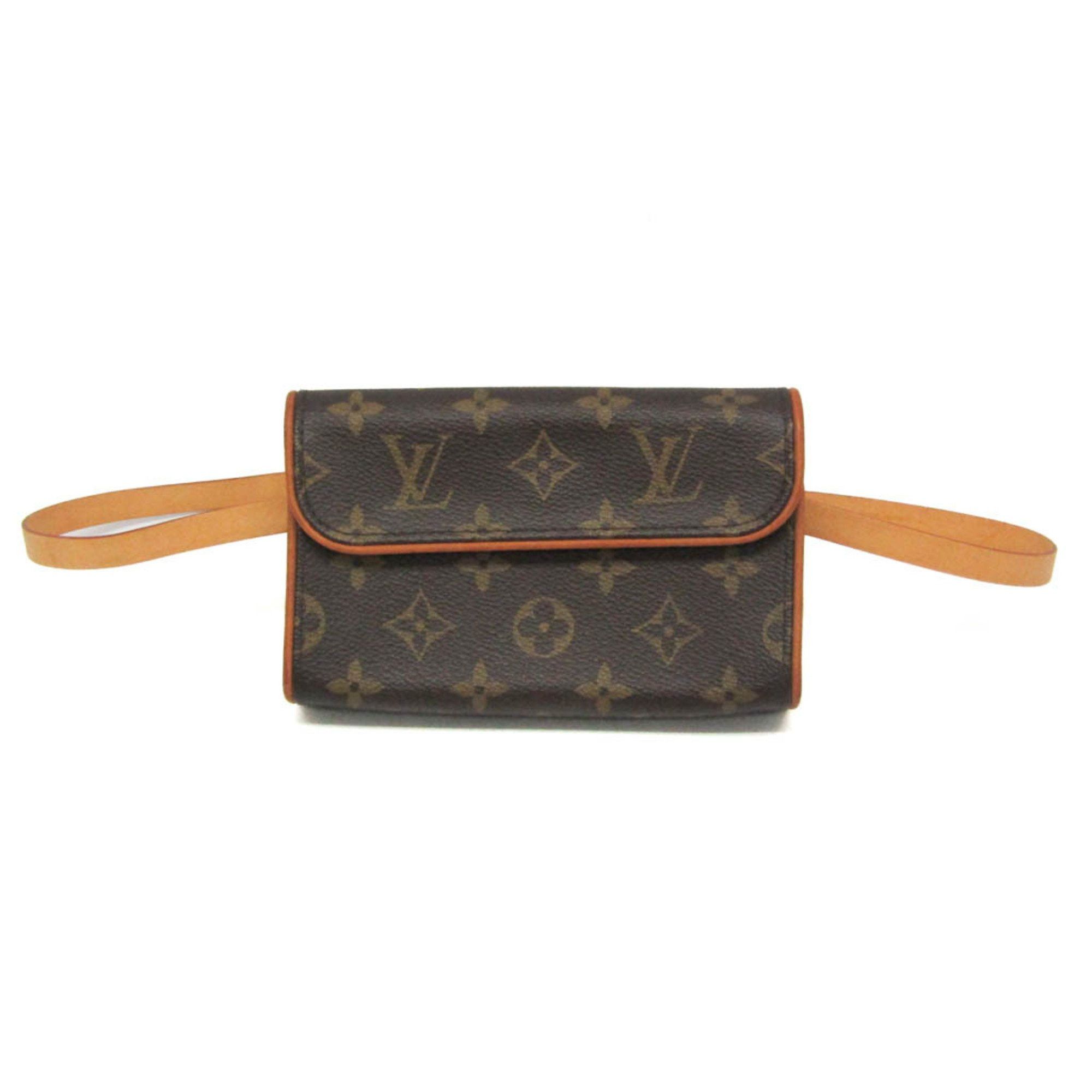 Louis Vuitton Florentine Brown Canvas Clutch Bag (Pre-Owned) Size ONE SIZE - 1 Thumbnail
