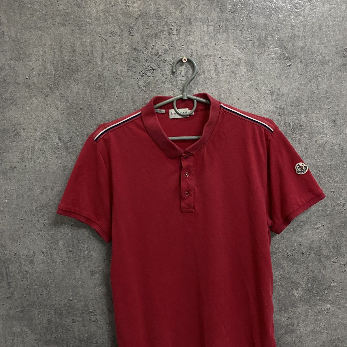 Moncler Moncler Polo T-shirt Size US L / EU 52-54 / 3 - 4 Thumbnail