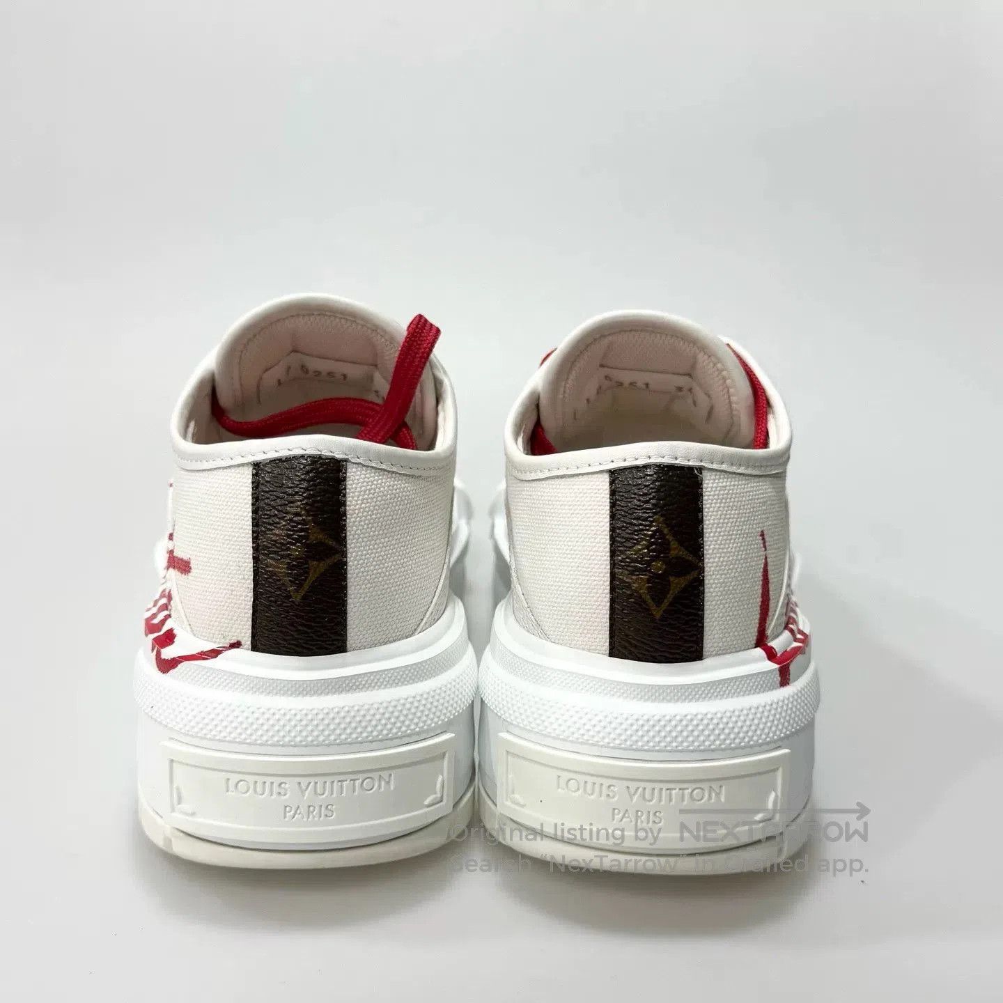 Louis Vuitton LV Squad Letter Logo Platform Cookie Shoes. Size US 4 / IT 34 - 5 Thumbnail
