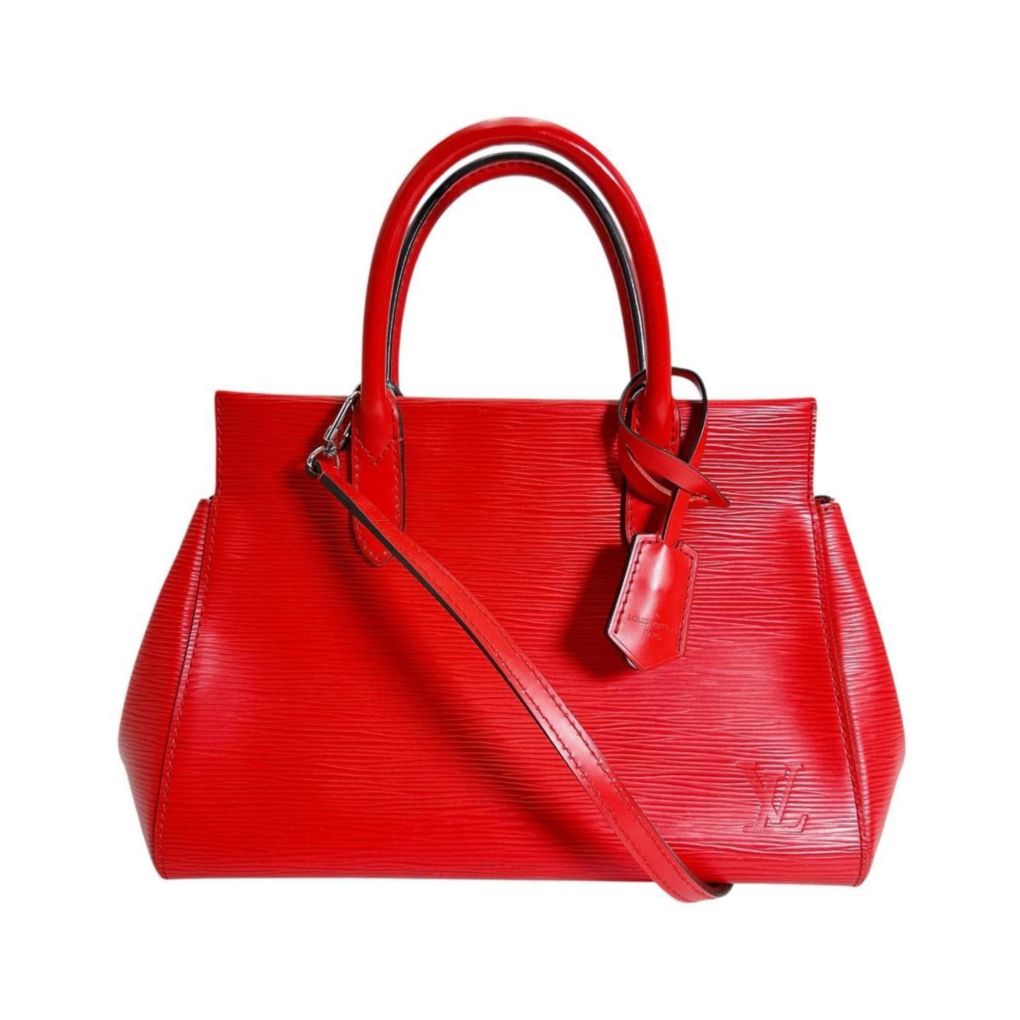 Louis Vuitton Louis Vuitton Epi Marly BB Handbag M41378 Red Size ONE SIZE - 1 Thumbnail