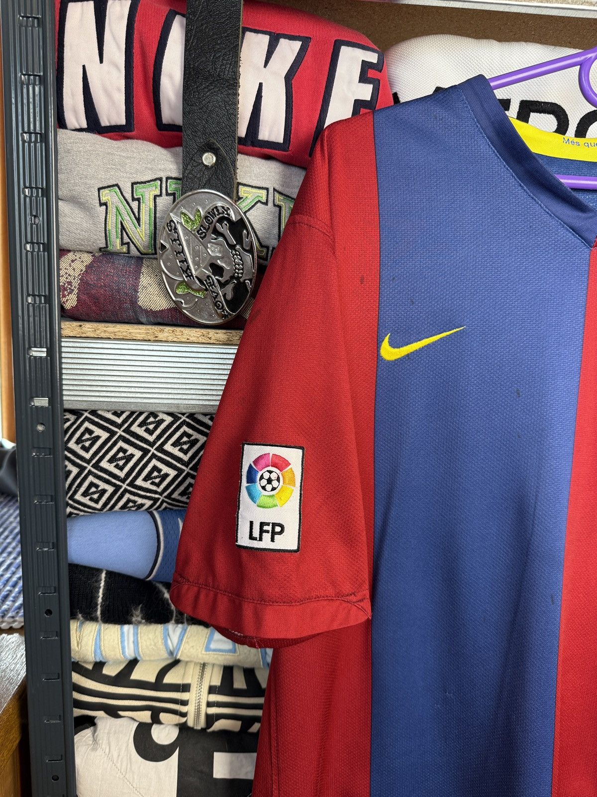 Nike Nike FCB Messi jersey Size US XL / EU 56 / 4 - 4 Thumbnail