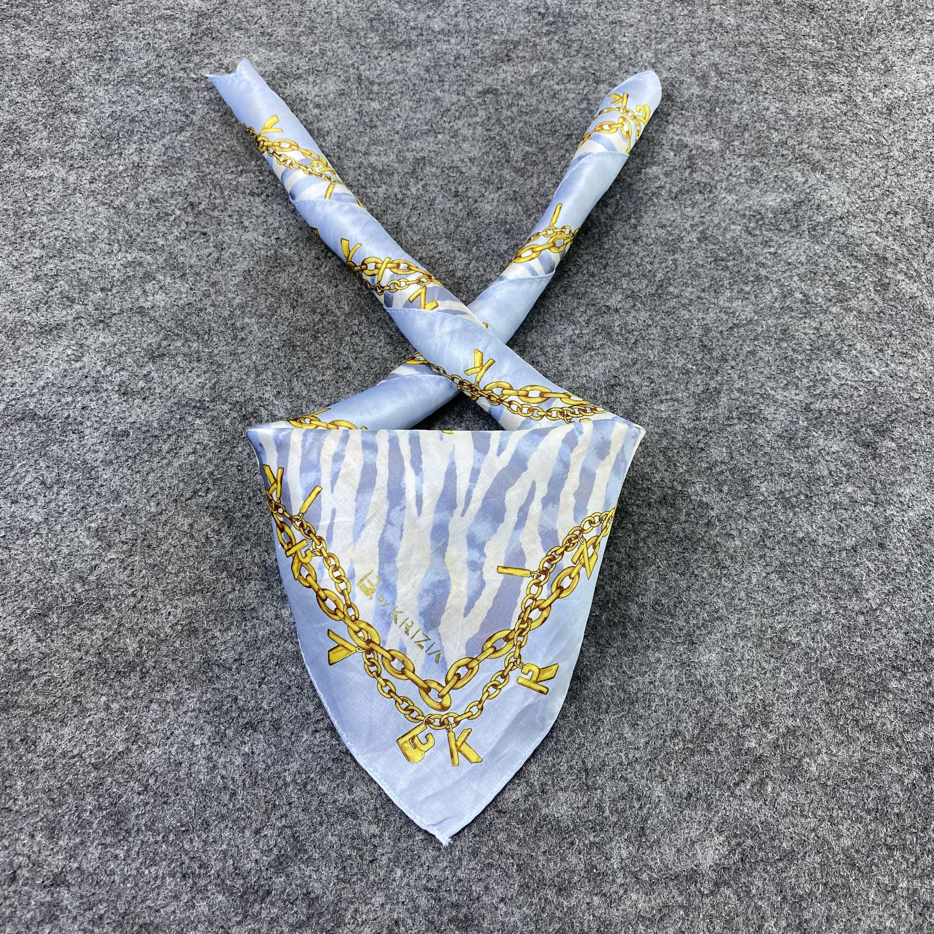 Pierre Cardin PierreCardin by Krizia Handkerchief NeckerchiefBandana-B1772 Size ONE SIZE - 2 Thumbnail