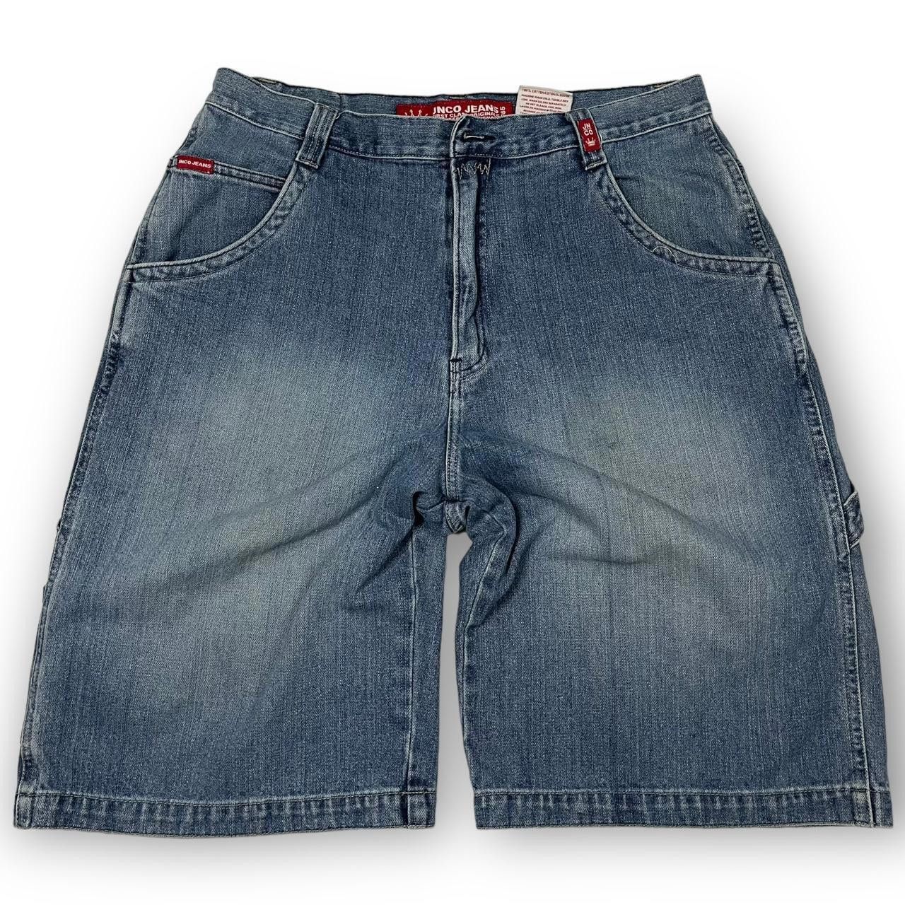 JNCO JNCO Men's Blue Shorts Size US 35 - 5 Thumbnail