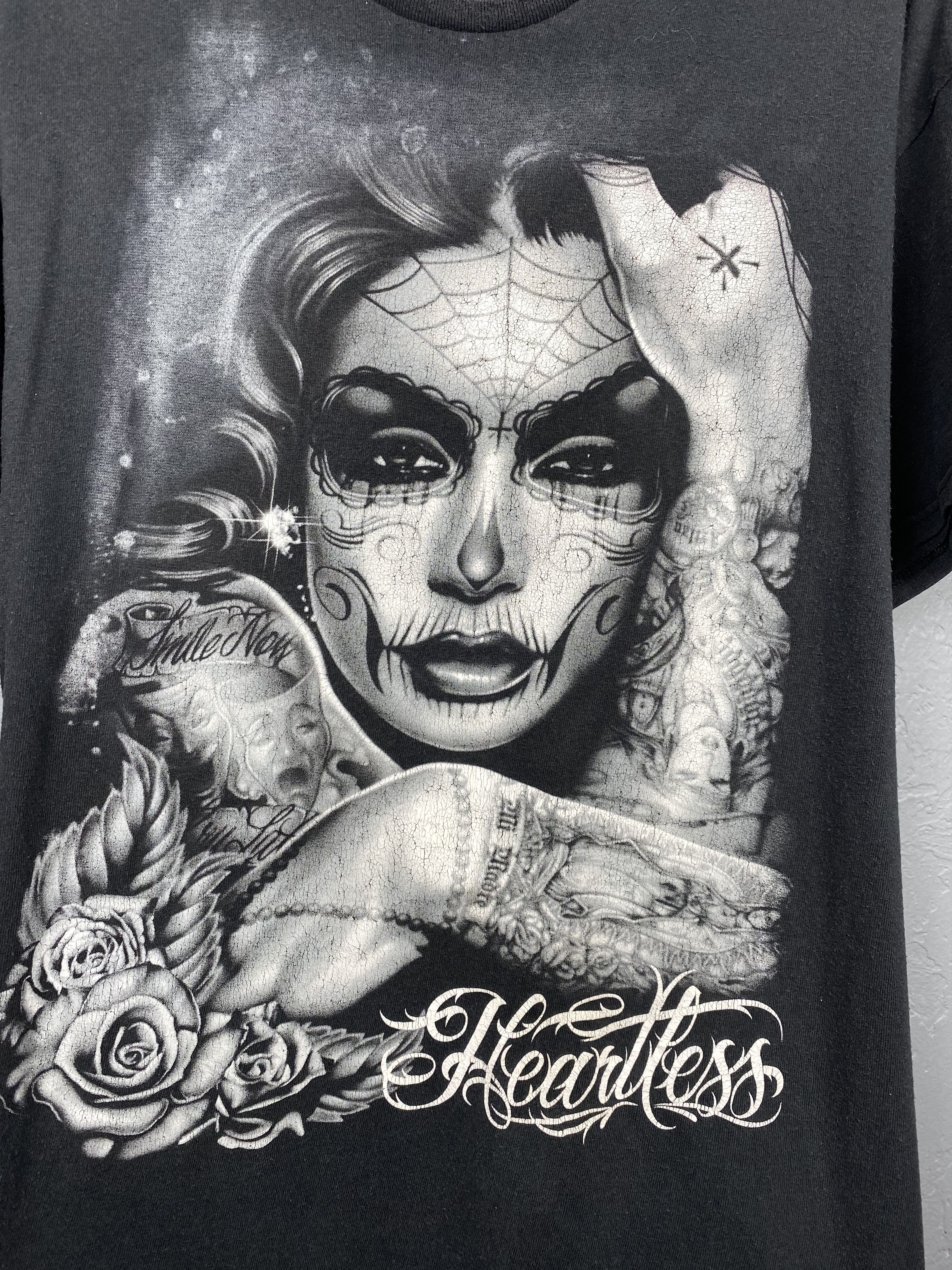 Band Tees Heartless Vintage Mens T-Shirt Tee Y2K Size US XL / EU 56 / 4 - 3 Thumbnail