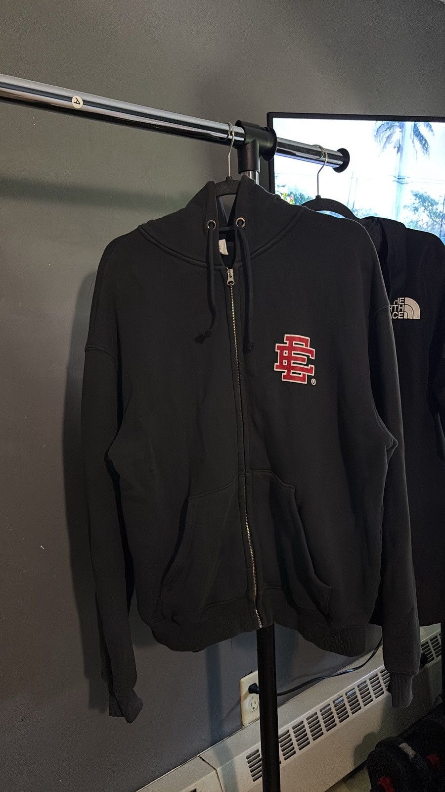 Eric Emanuel Zip Up Black/Red