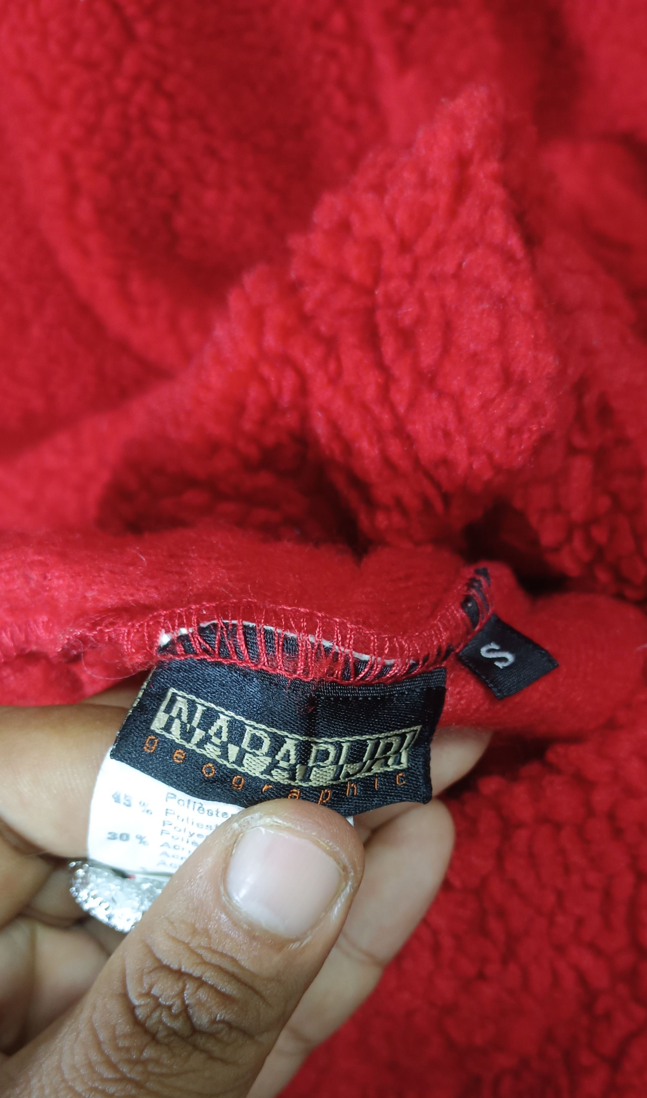 Napapijri Italy🔥Napapijri Geographic Deep Pile Button Fleece Jacket Size US M / EU 48-50 / 2 - 10 Thumbnail