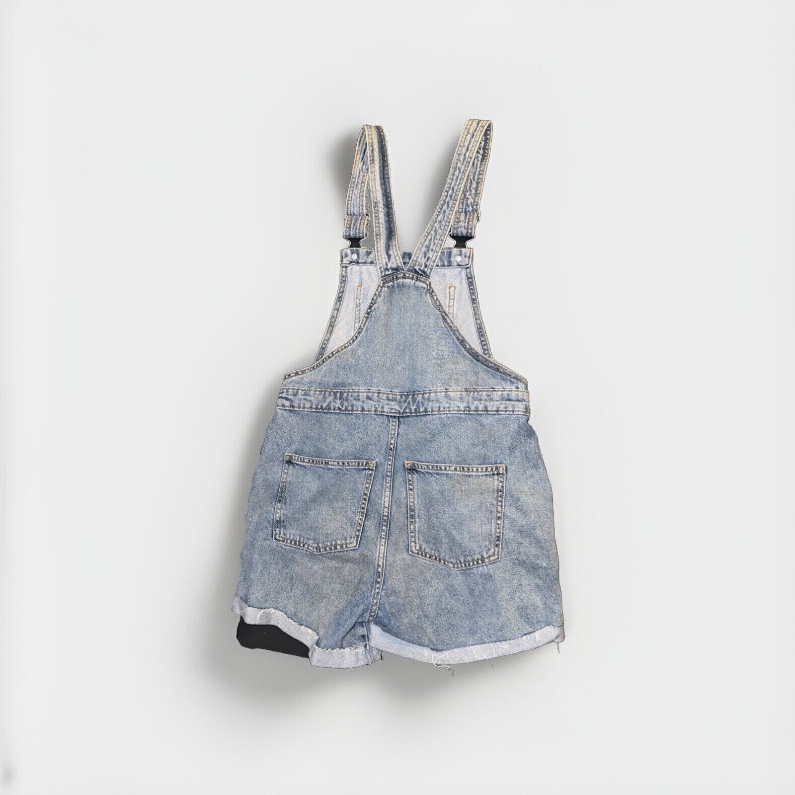 Other Universal Thread Overalls Denim Jean Shorts Women Size 0/25R Size 25" / US 0 / IT 36 - 12 Thumbnail