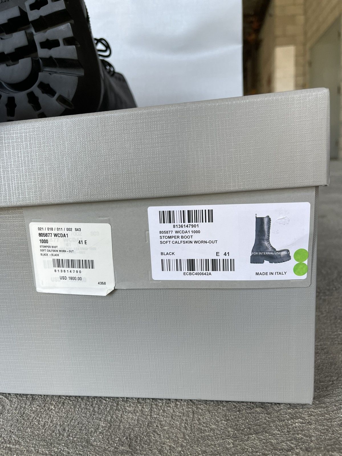 Balenciaga Balenciaga Stomper Boot Size US 8 / EU 41 - 10 Thumbnail