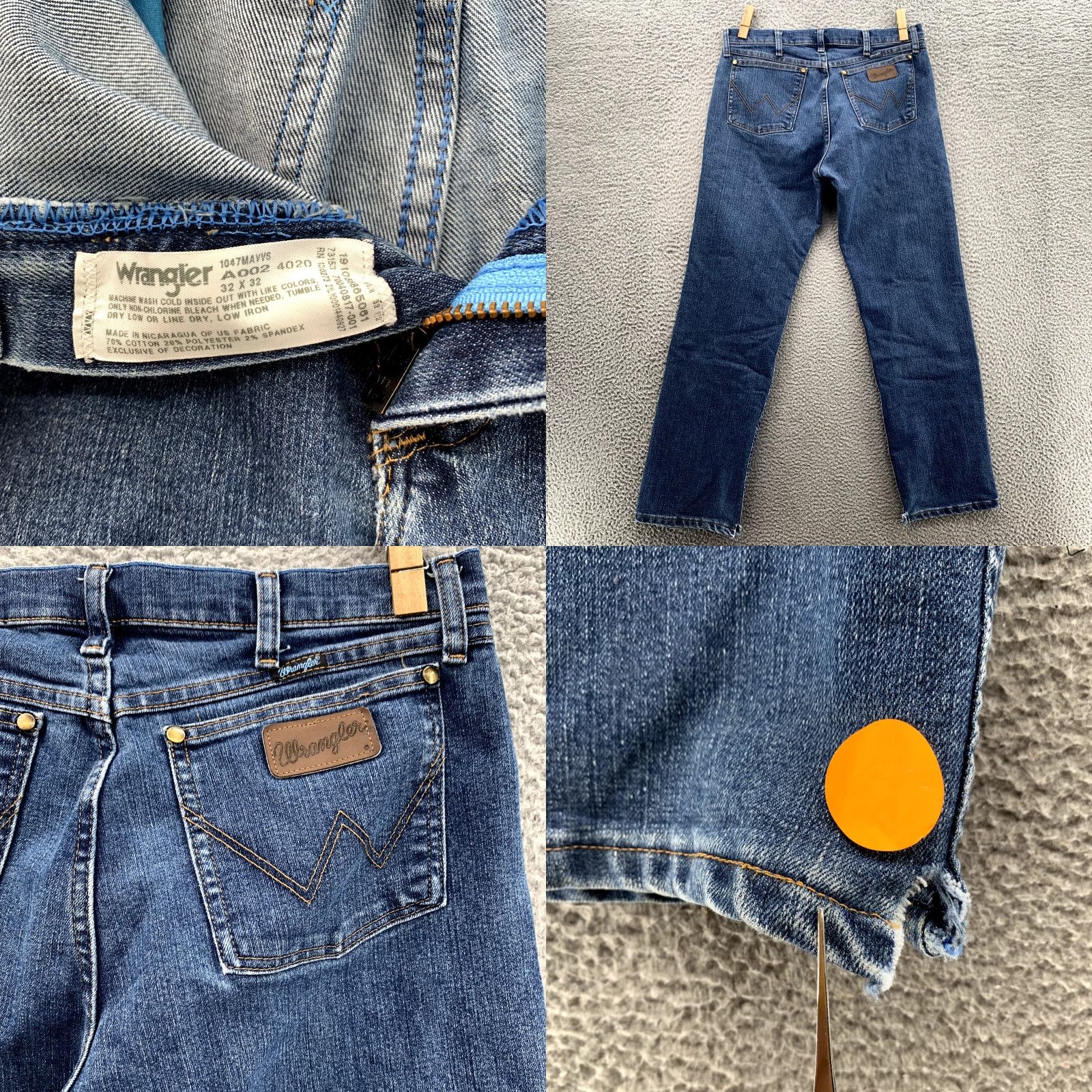 Wrangler Wrangler Cowboy Cut Jeans Men's 33x30 Rodeo Rancher Western 90s Workwear Riding Cowboy Cut Jeans Size US 33 - 8 Thumbnail