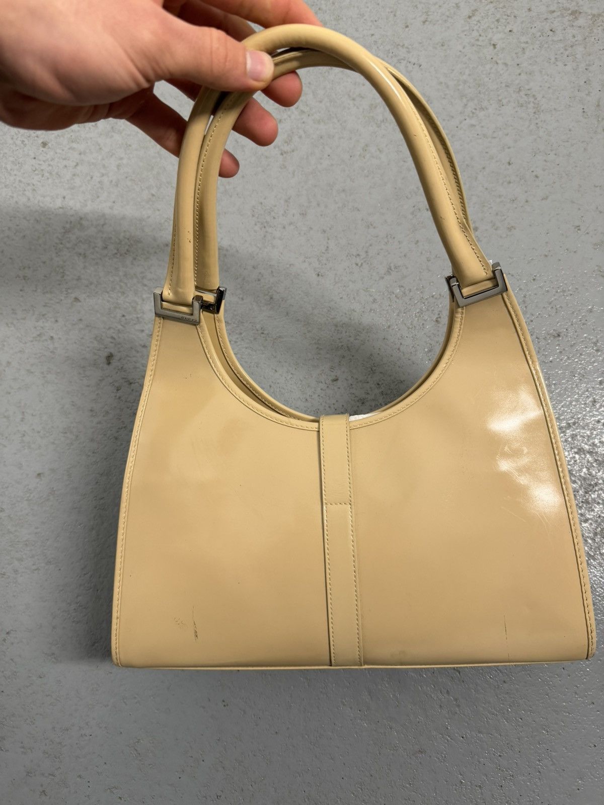 Gucci Gucci Jackie Leather Handbag Size ONE SIZE - 8 Thumbnail