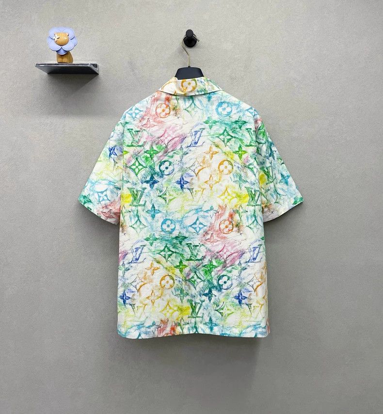 Louis Vuitton Louis Vuitton Crayon Graffiti Series Shirt 2503-Nextarrow Size US M / EU 48-50 / 2 - 2 Thumbnail