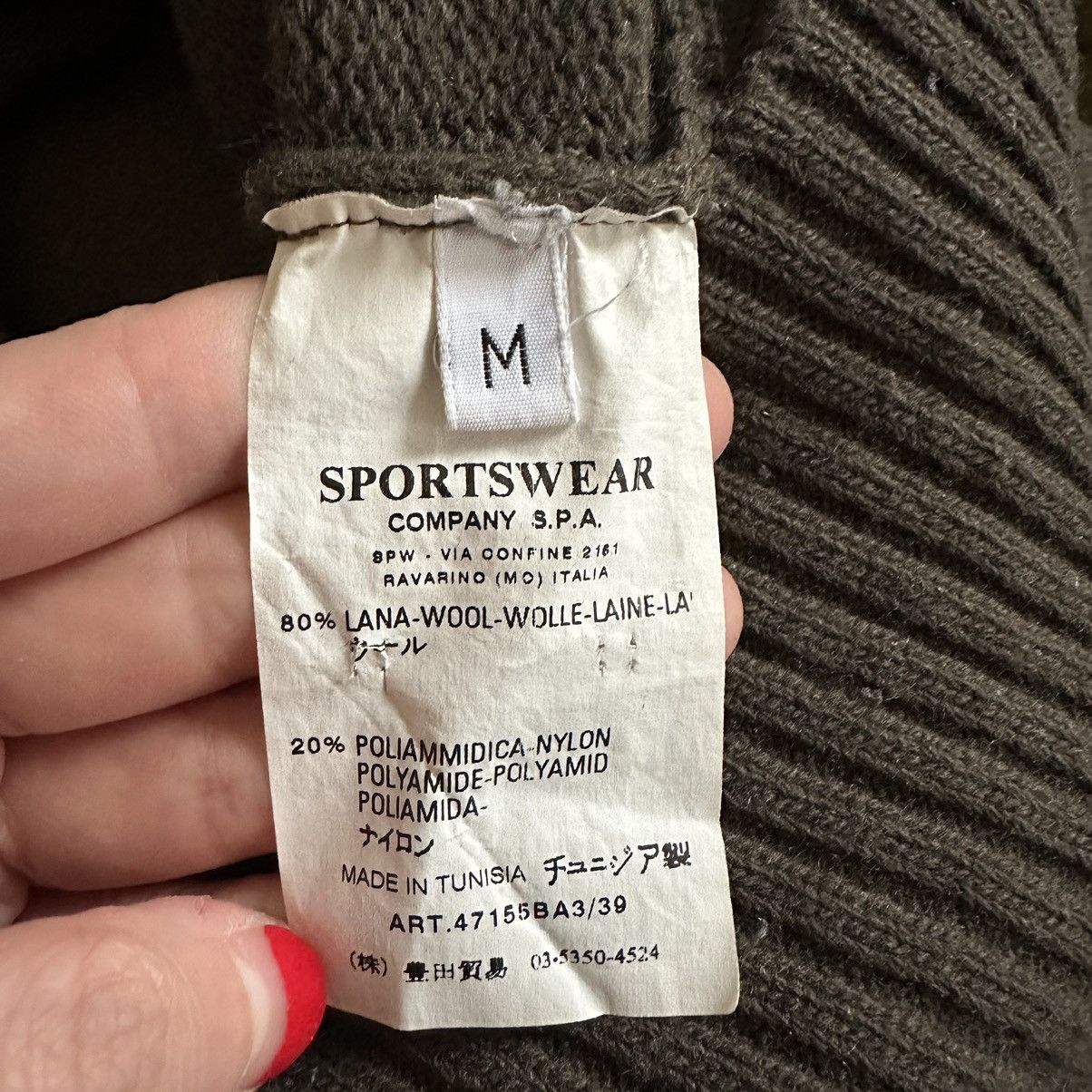vintage quarter button turtleneck