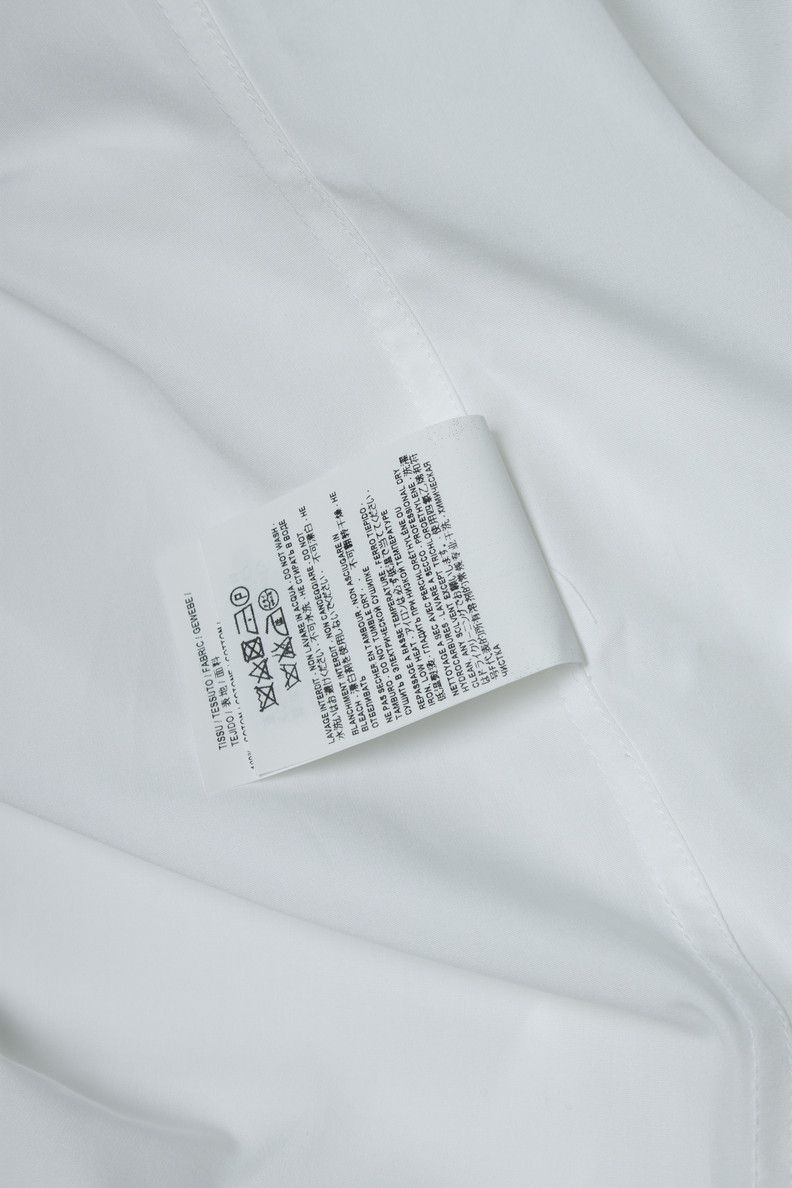 Saint Laurent Paris Saint Laurent, Basic white shirt with round neck Size US L / EU 52-54 / 3 - 10 Thumbnail
