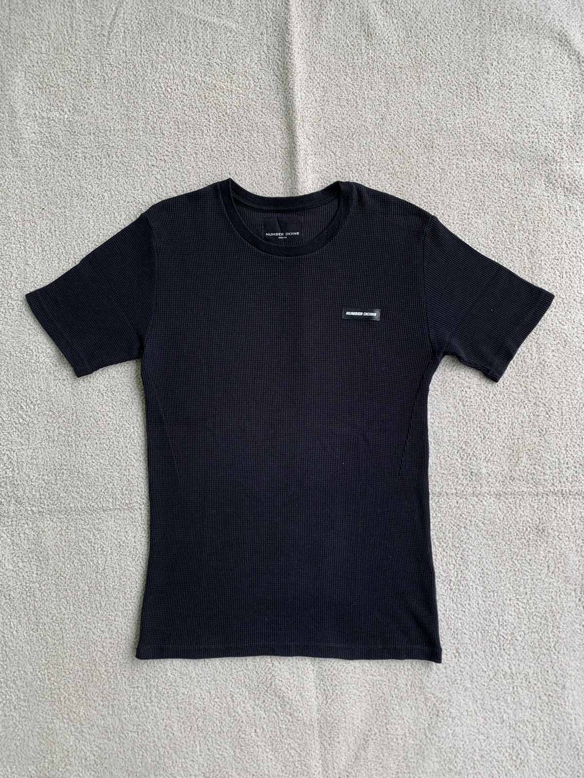 Japanese Brand × Number (N)ine × Vintage VTG Number Nine Denim Combat Tshirt Size US S / EU 44-46 / 1 - 1 Thumbnail