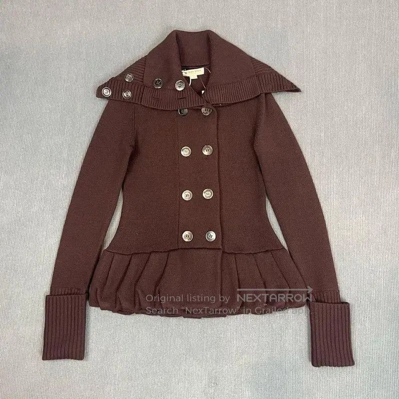 Burberry Brown Wool Sweater for Women.