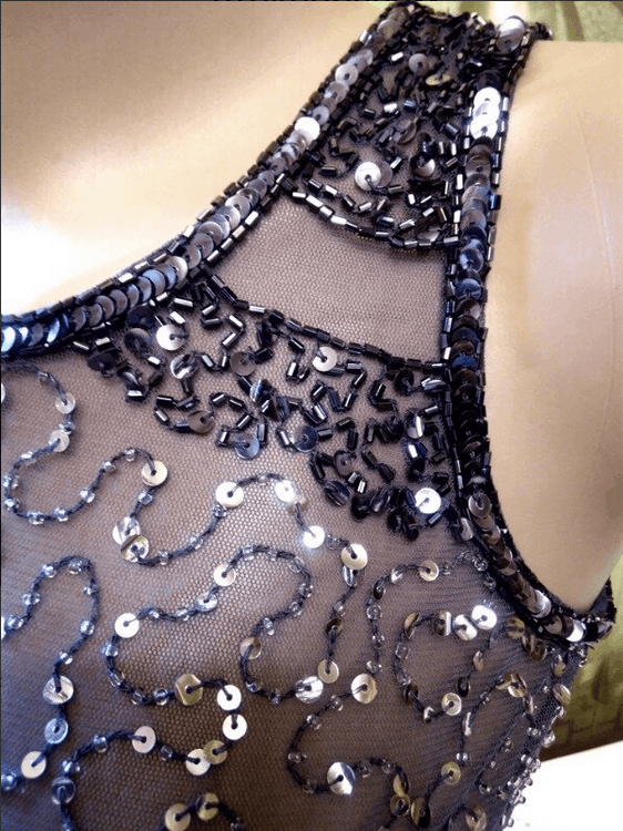 New Look Rare Archival Beaded sheer croptop XS/S New Look Generation Size M / US 6-8 / IT 42-44 - 5 Thumbnail