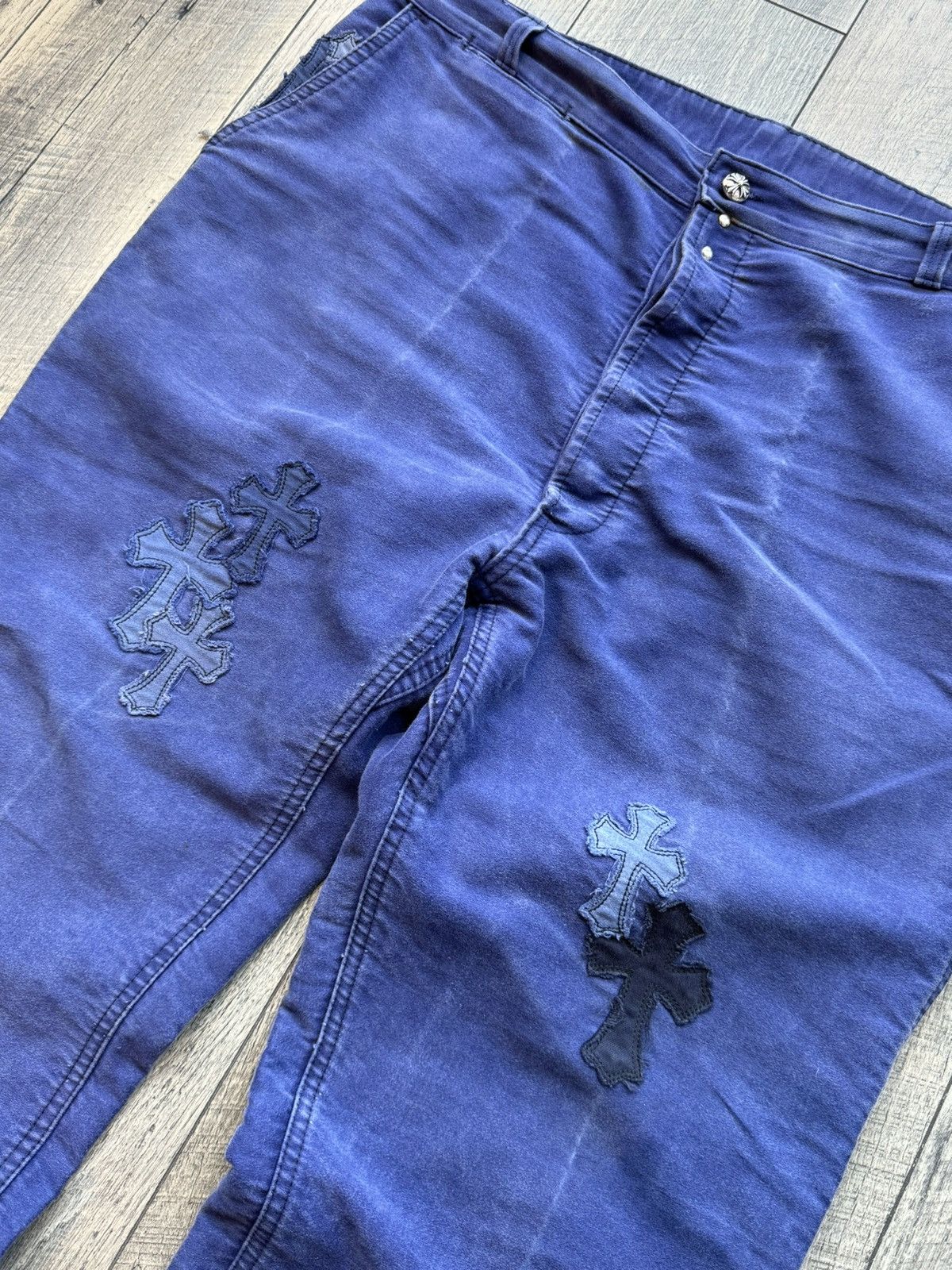 Chrome Hearts Chrome Hearts 30’s French Blue Work Pants - 34 Size US 34 / EU 50 - 6 Thumbnail