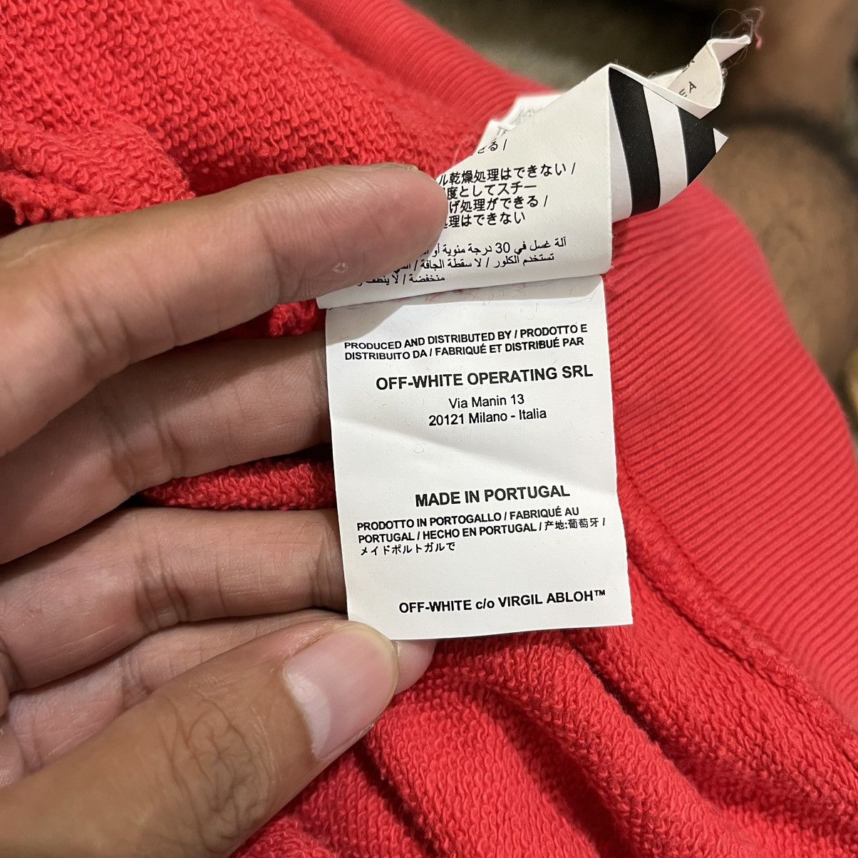 Off-White SS19 Off White - Mona Lisa Hoodie Size US XL / EU 56 / 4 - 16 Thumbnail