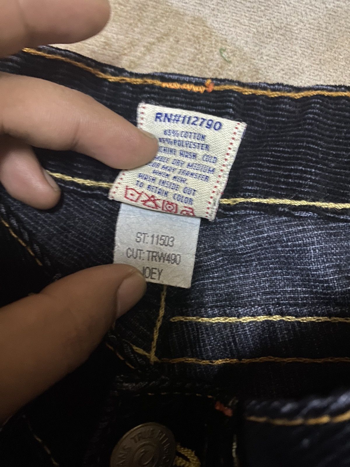 Hysteric Glamour × True Religion × Vintage Flare vintage True Religion corduroy Boot Cut USA 🇺🇸 Size 27" / US 4 / IT 40 - 7 Thumbnail