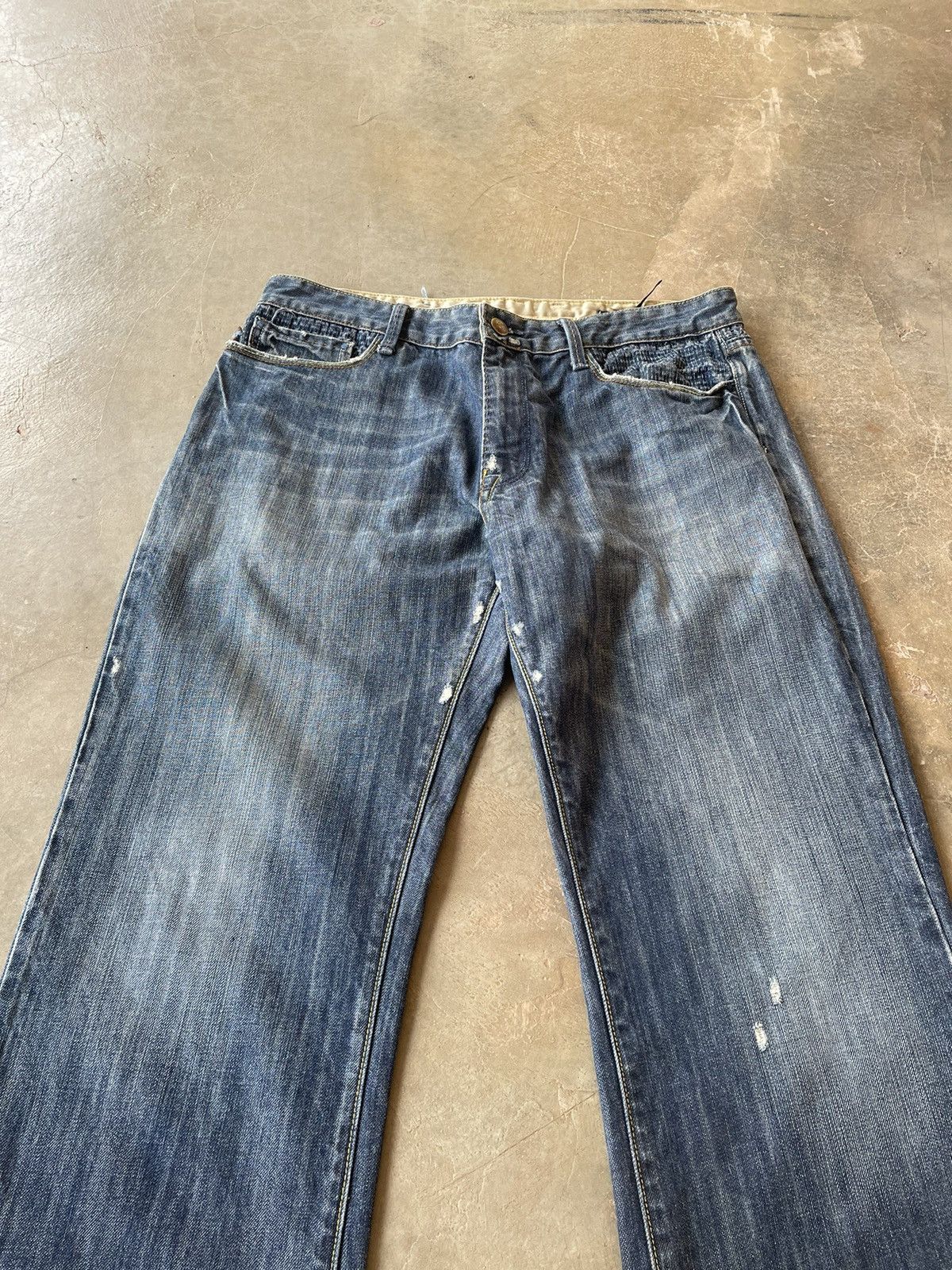 Designer × Other VIGOS USA SASHIKO STYLE DENIM Size US 38 / EU 54 - 2 Thumbnail