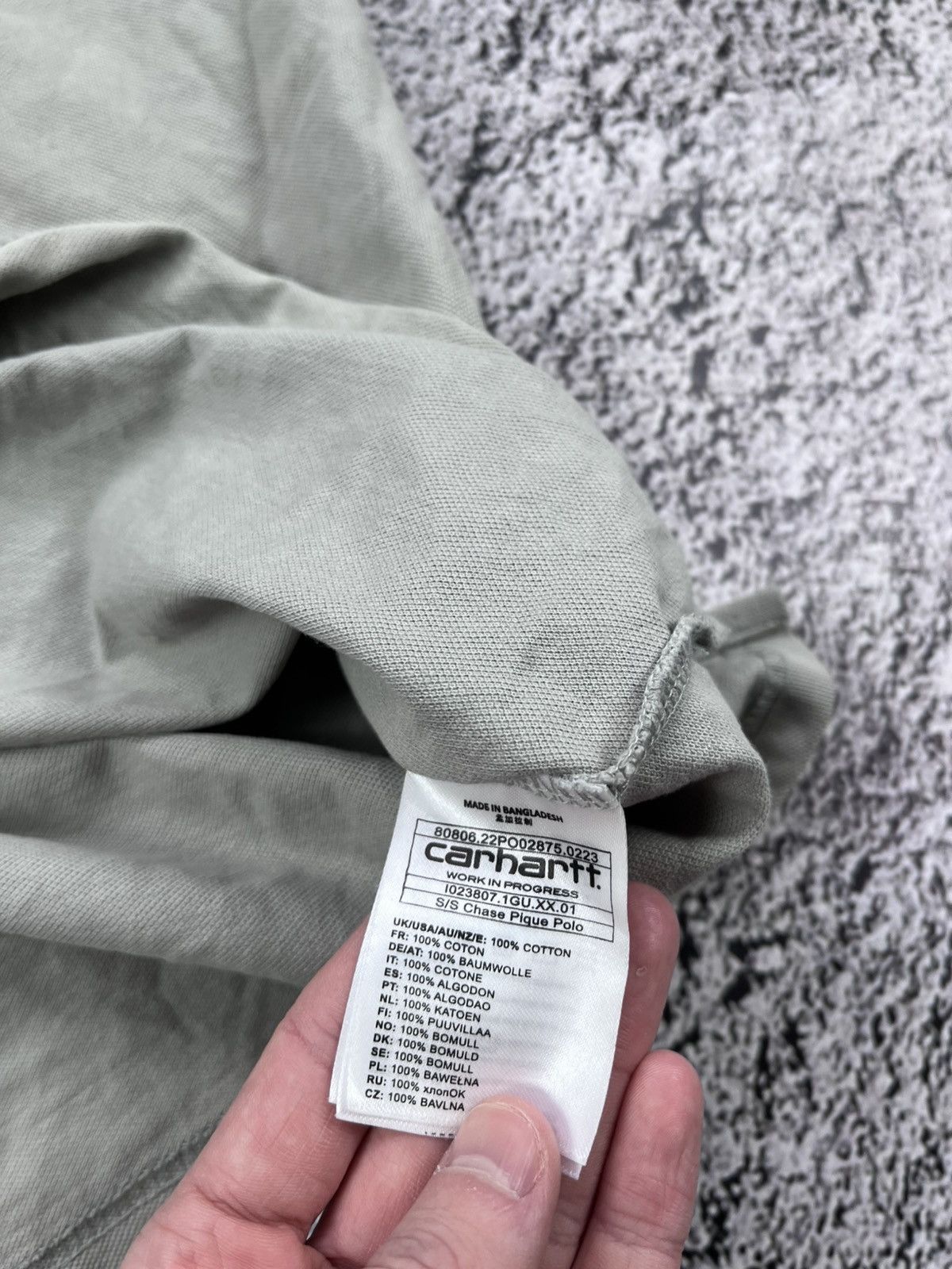 Carhartt Vintage Carhartt Polo T-shirt Small Logo tee size S Size US S / EU 44-46 / 1 - 9 Thumbnail