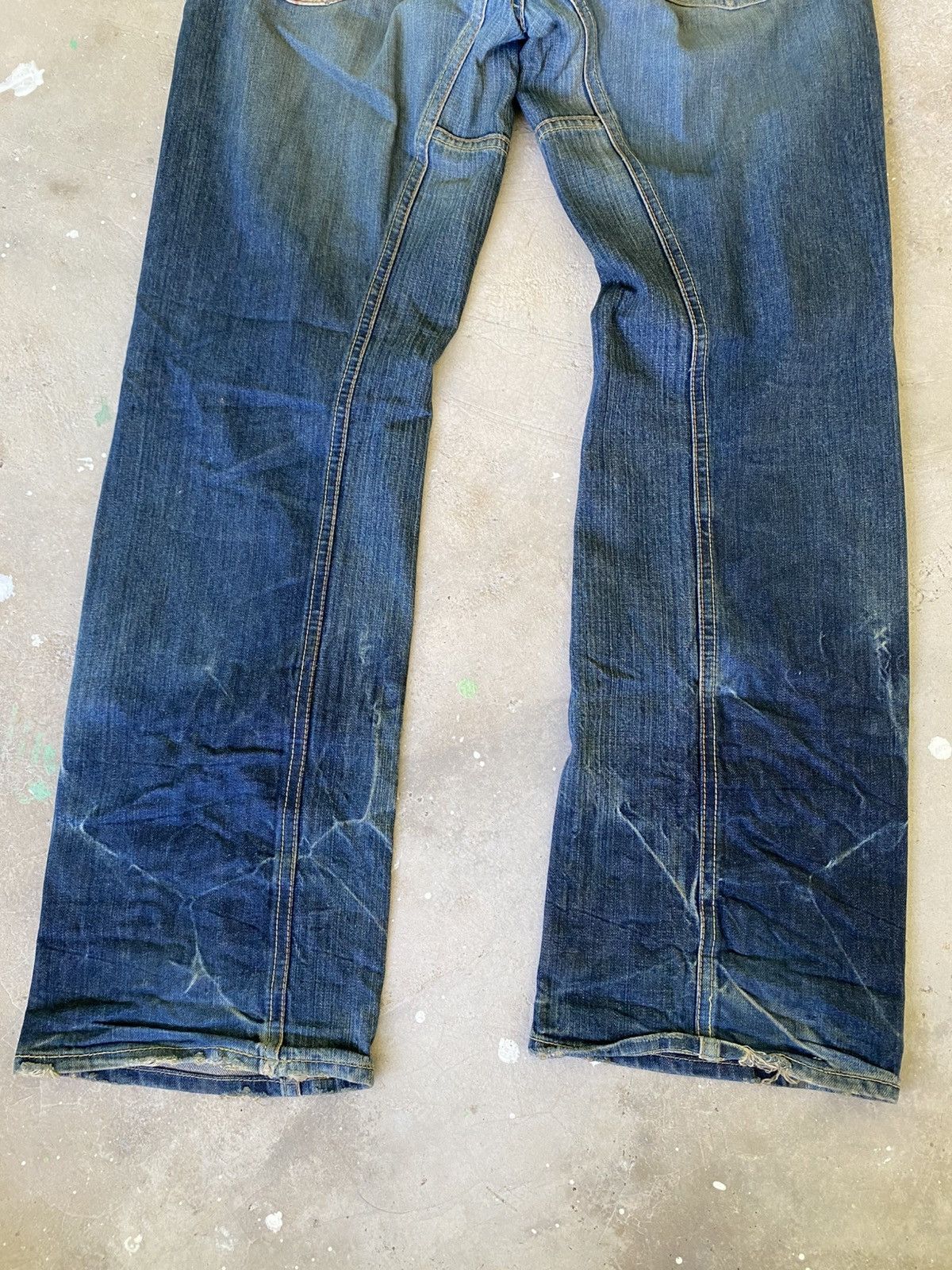 Eternal ETERNAL Japanese Floral Repair Distressed Denim Size US 34 / EU 50 - 12 Thumbnail