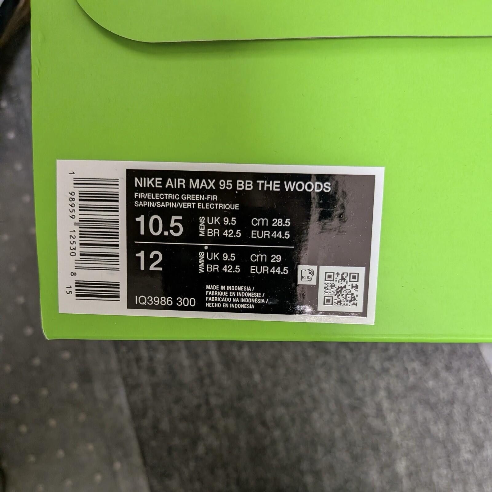 Nike Nike Air Max 95 BB The Woods IQ3986-300 US10.5 Size US 10.5 / EU 43-44 - 3 Thumbnail