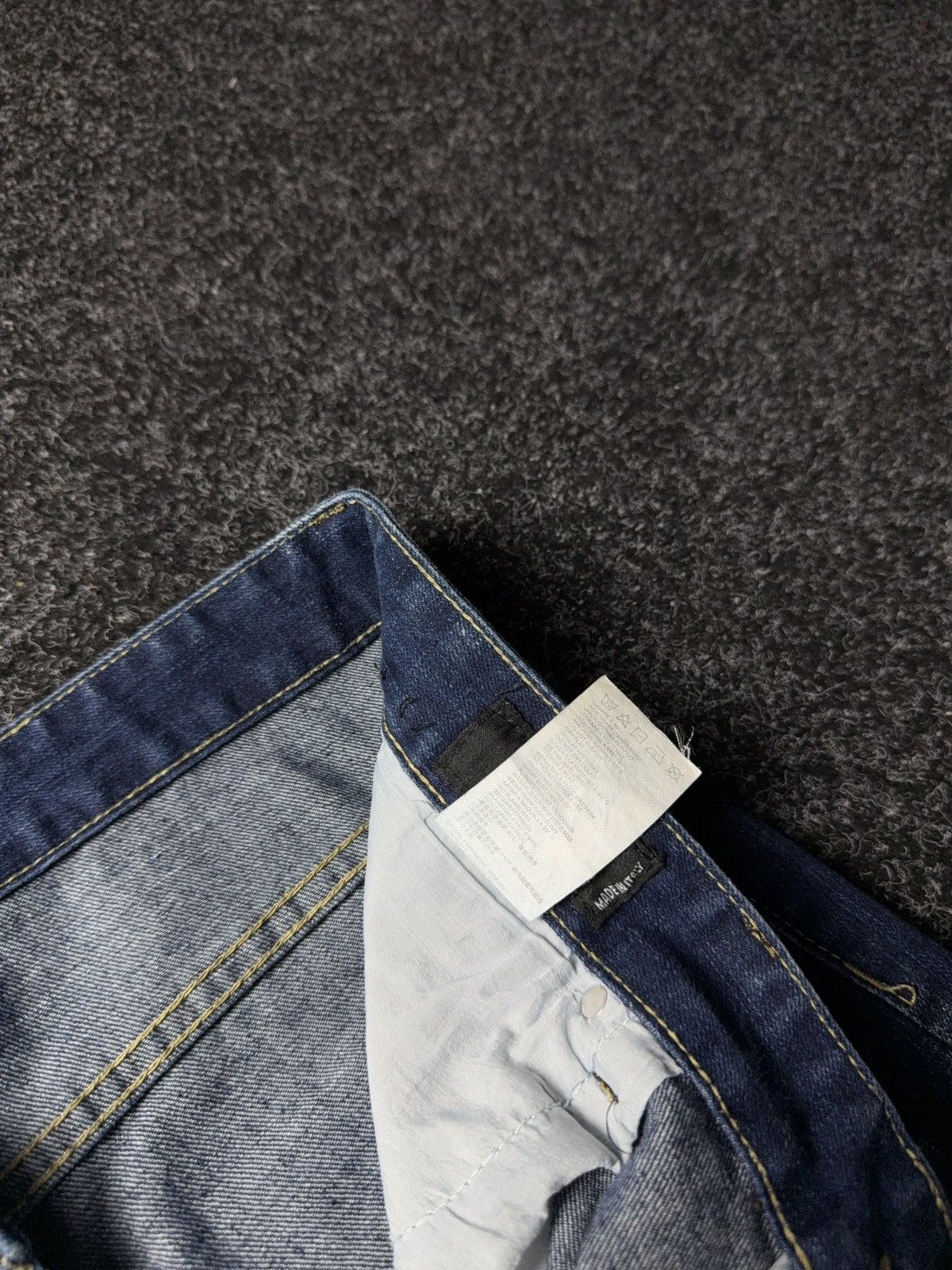 Dsquared2 Retro Y2K 00s Dsquared2 Distressed Patchwork Jeans 54 Italy Size US 36 / EU 52 - 12 Thumbnail