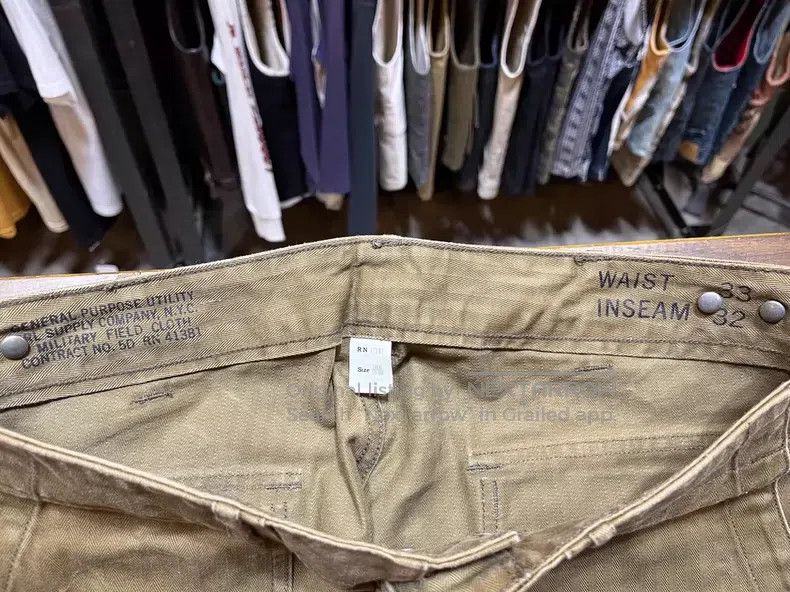 RRL Ralph Lauren RRL Ralph Lauren Casual pants and work pants Size US 32 / EU 48 - 4 Thumbnail