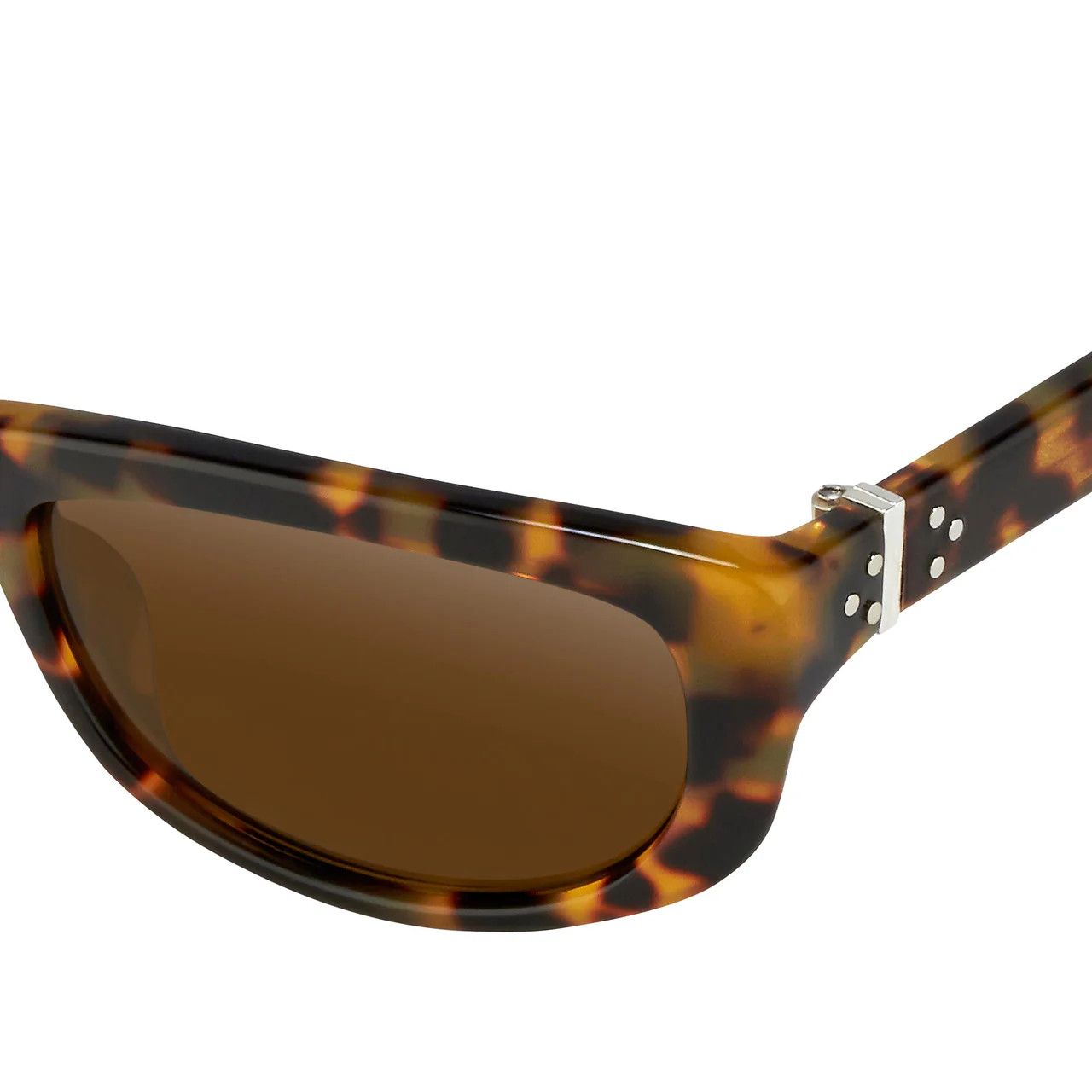 Ann Demeulemeester Ann Demeulemeester Sunglasses Cat Eye Tortoise and Brown Size ONE SIZE - 3 Thumbnail