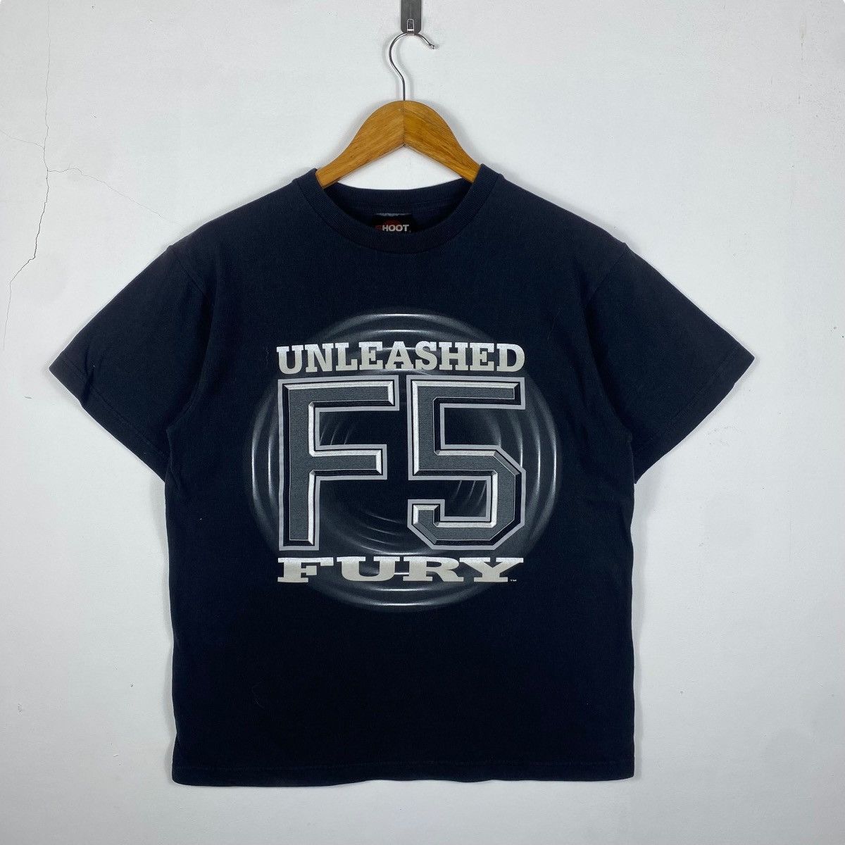 WWE Vintage 00's BROOK LESNAR F5 Unleashed Fury Wrestling Tee Size US M / EU 48-50 / 2 - 5 Thumbnail