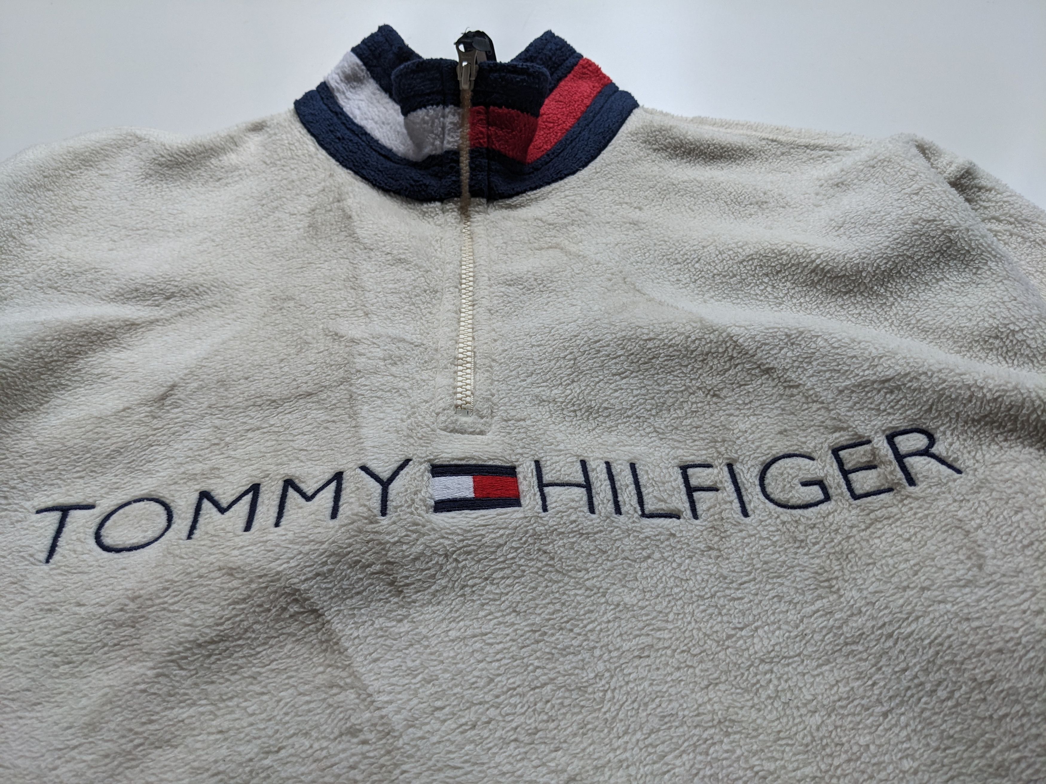 Tommy Hilfiger Tommy Hilfiger half zipper fleece jacket Size US M / EU 48-50 / 2 - 2 Thumbnail