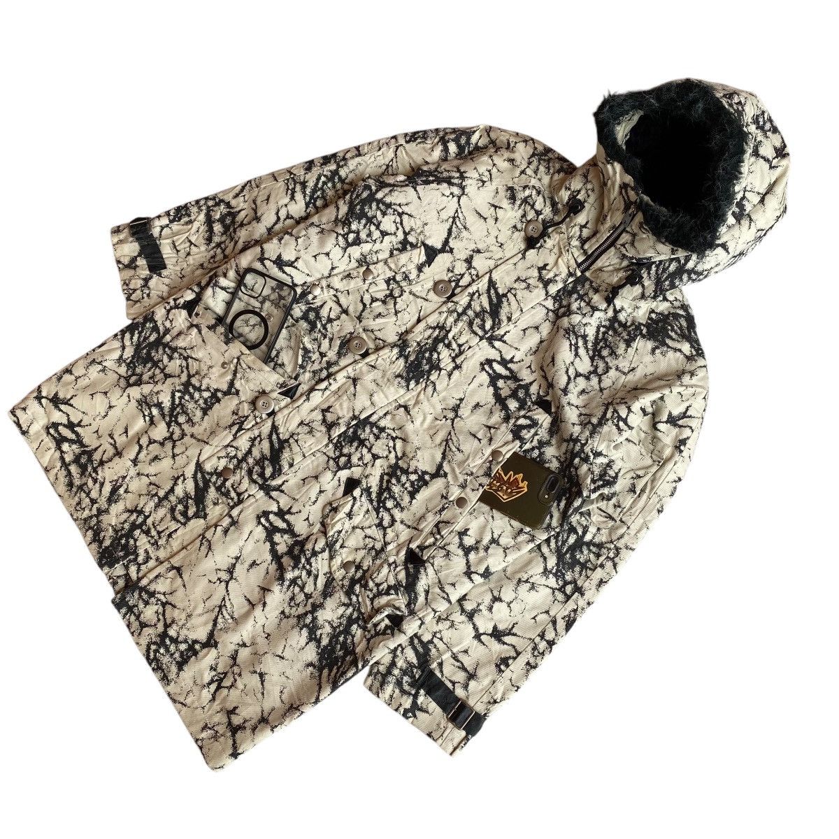 If Six Was Nine × Japanese Brand × No Future No Future Fur Parka Jacket Size US M / EU 48-50 / 2 - 5 Thumbnail